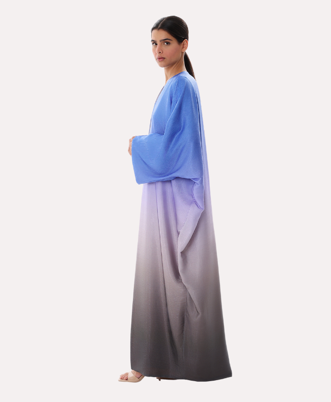 Sunset Ombre Bisht Abaya