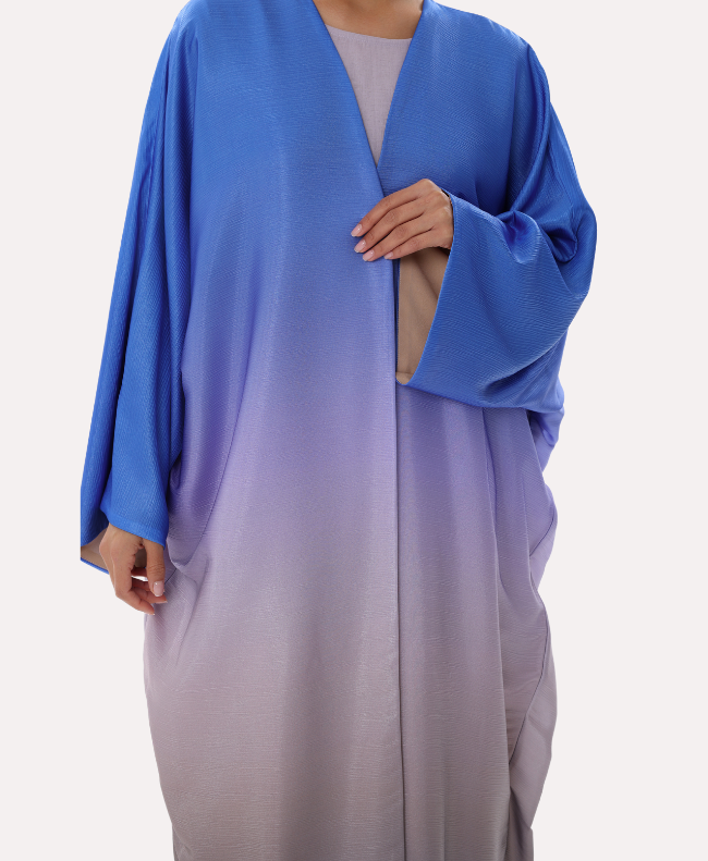 Sunset Ombre Bisht Abaya