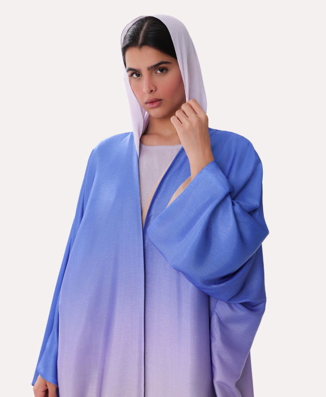 Sunset Ombre Bisht Abaya