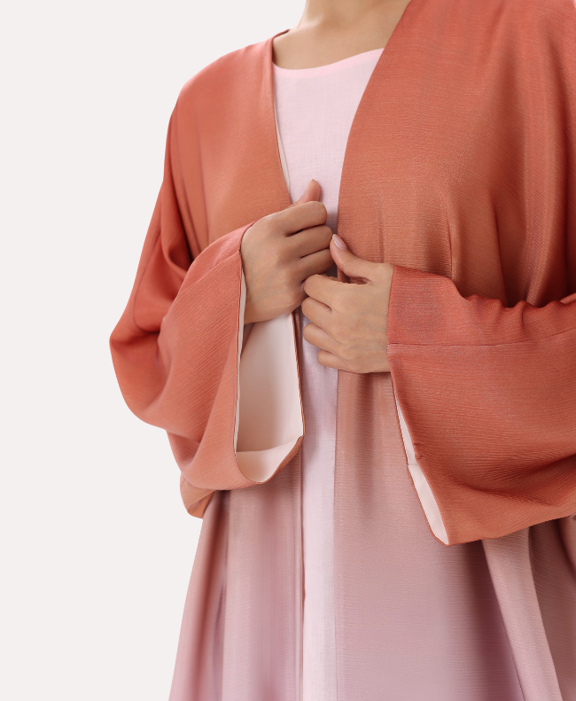 Sunset Ombre Bisht Abaya