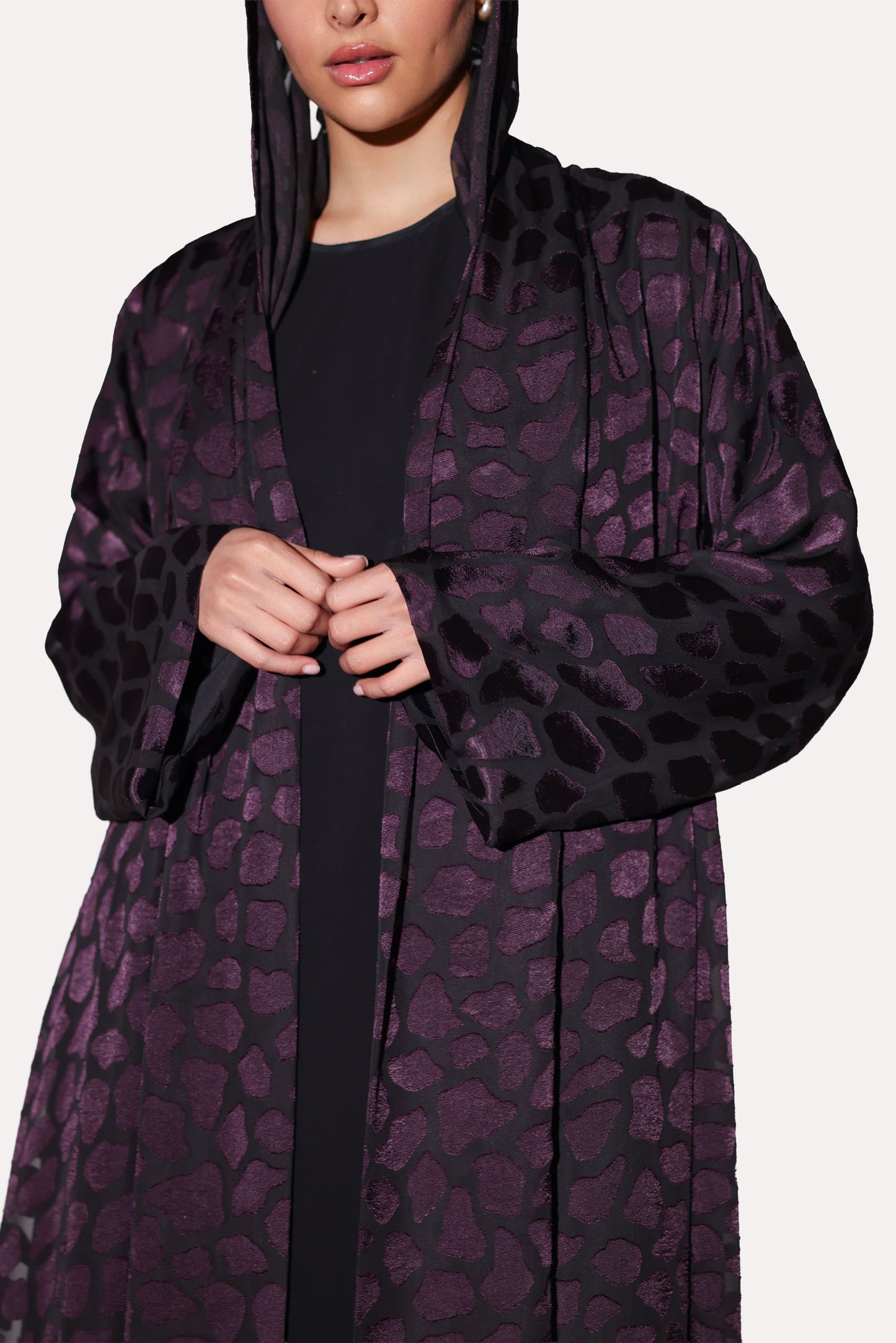 Leopard Dot Abaya