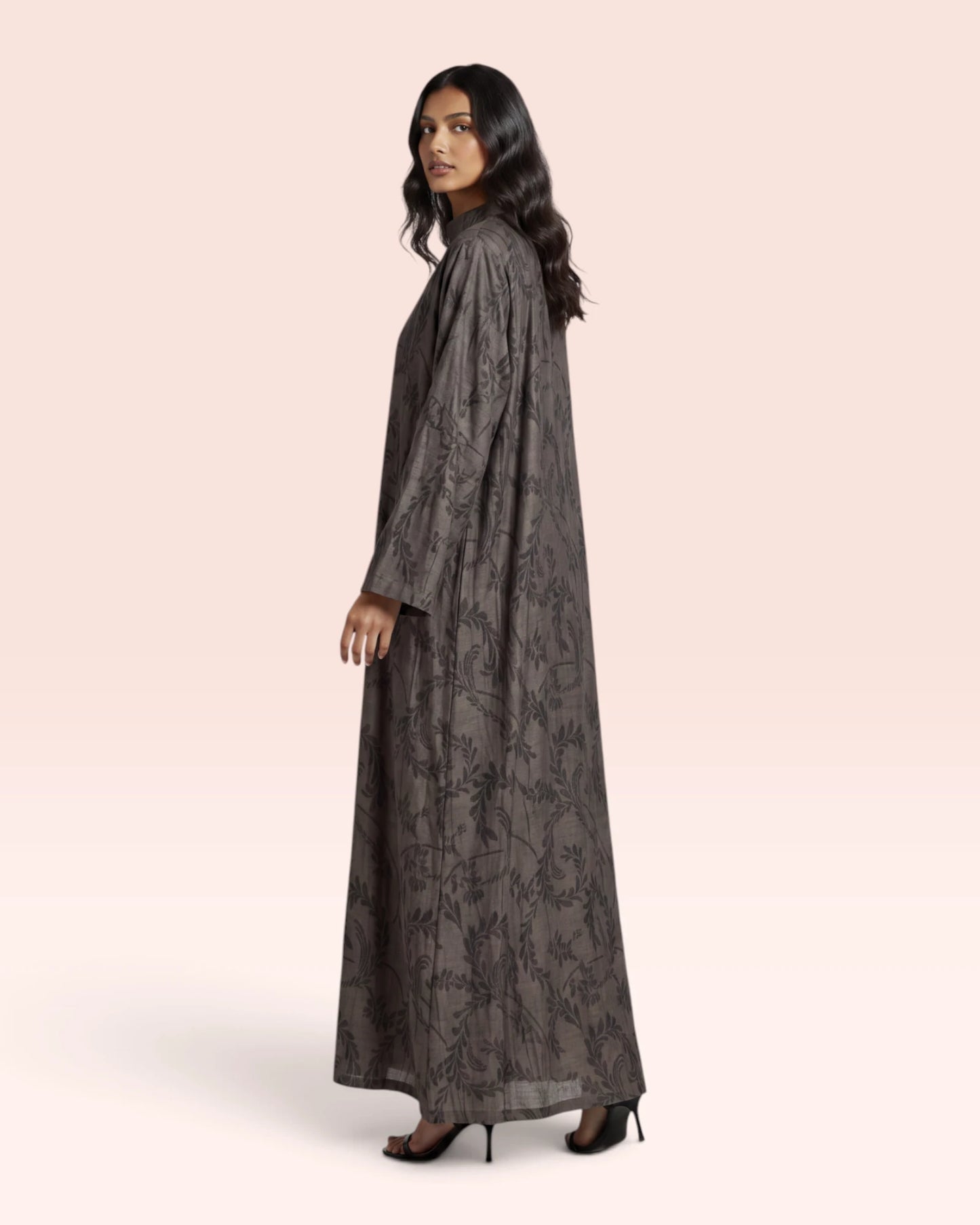 Leaf Tencel Abaya