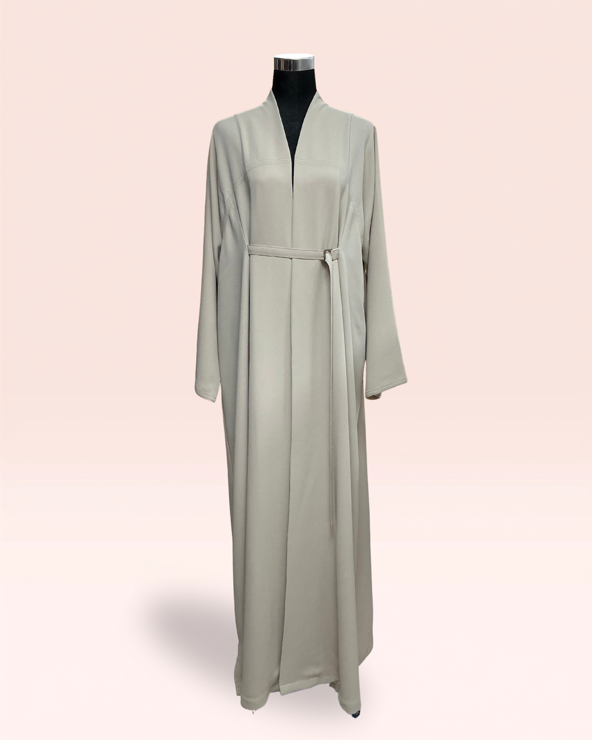 Noir Belt Abaya