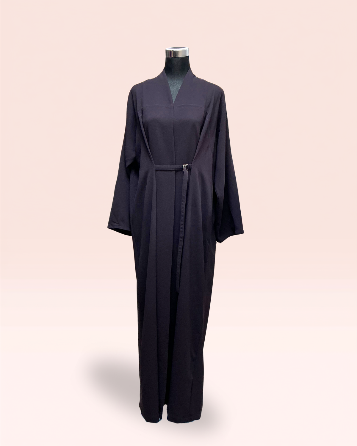 Noir Belt Abaya