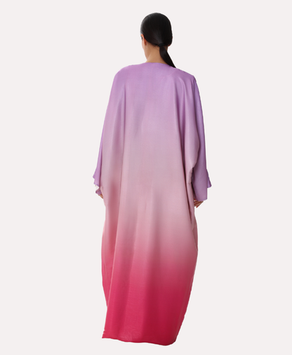 Sunset Ombre Bisht Abaya
