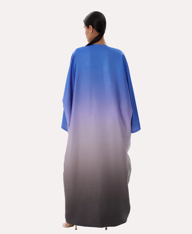 Sunset Ombre Bisht Abaya