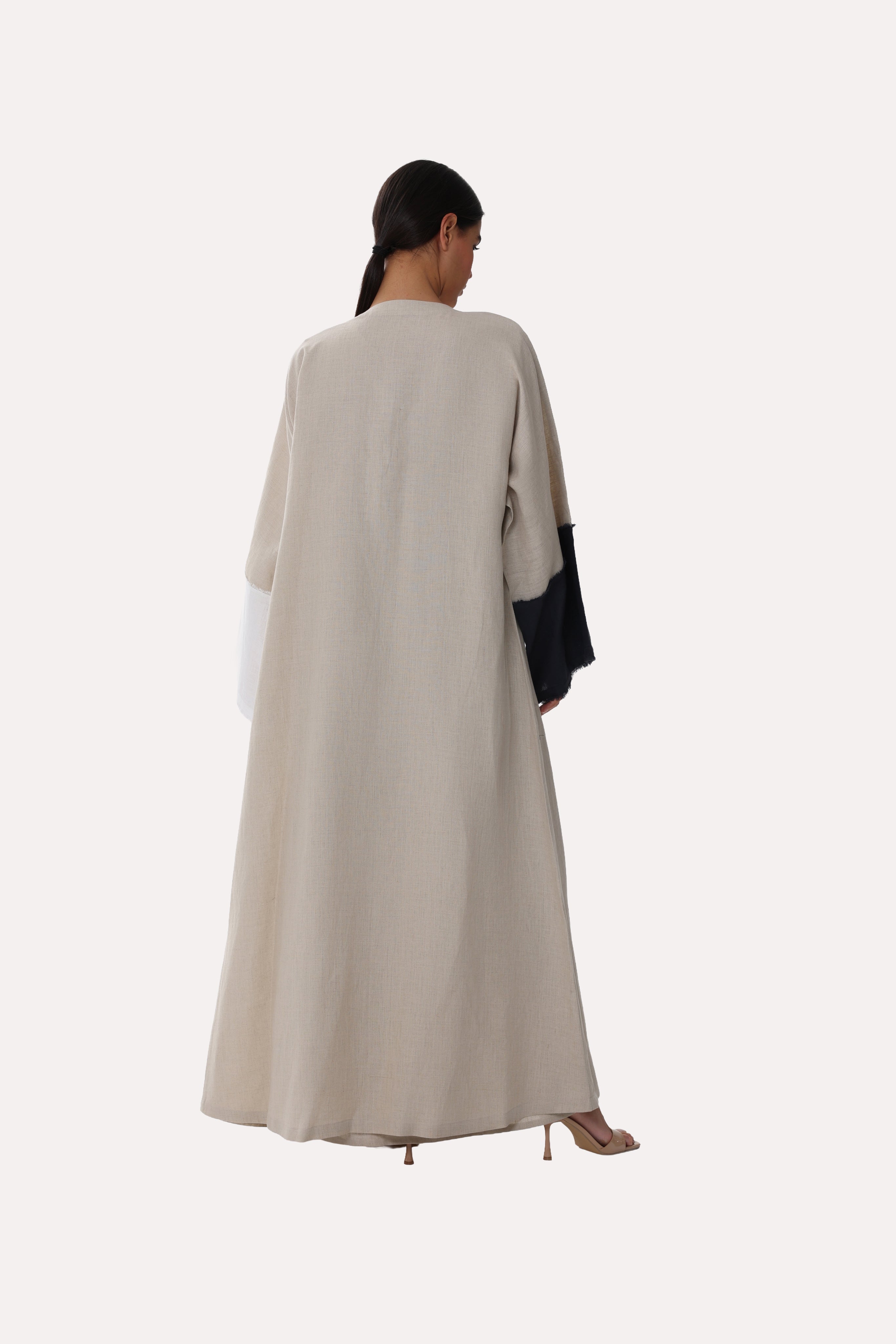 Chic Linen Abaya
