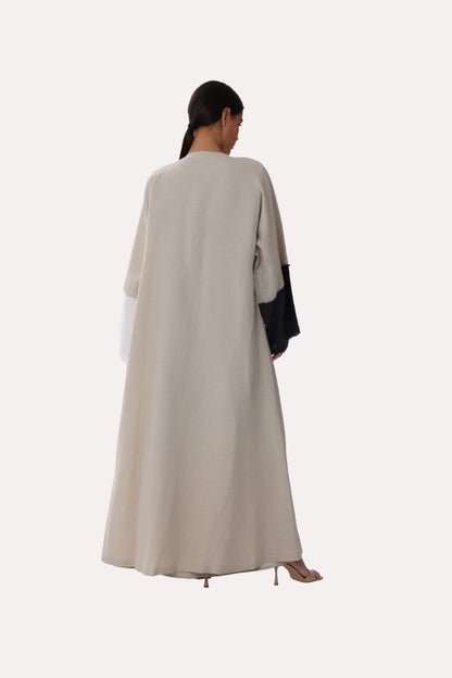 Chic Linen Abaya