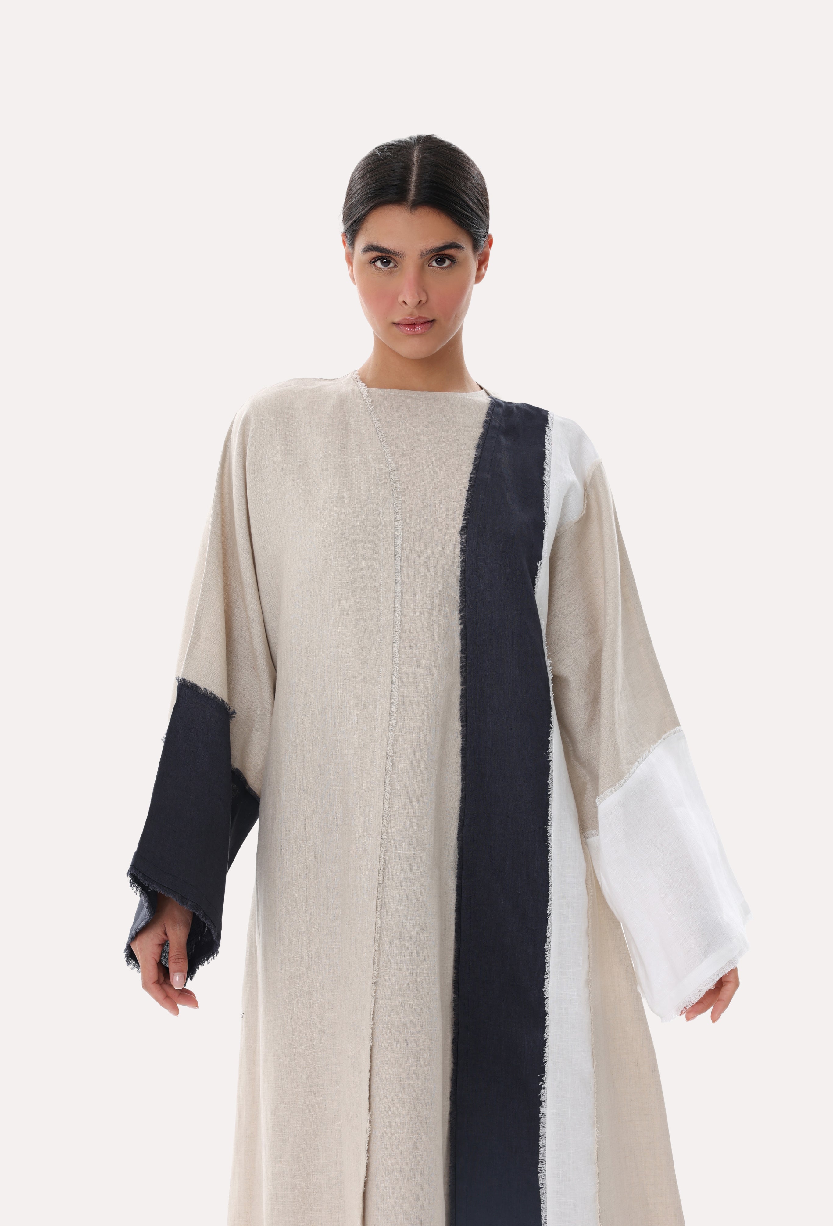 Chic Linen Abaya
