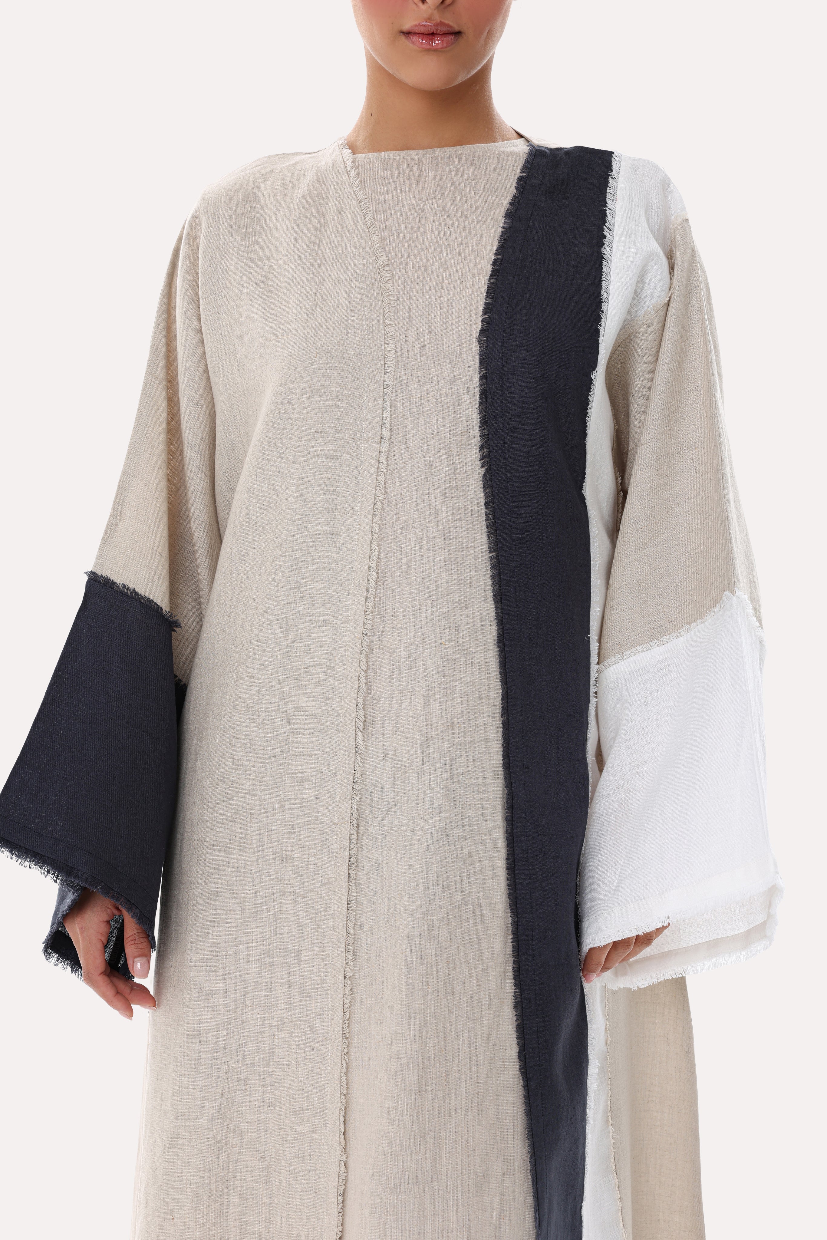 Chic Linen Abaya