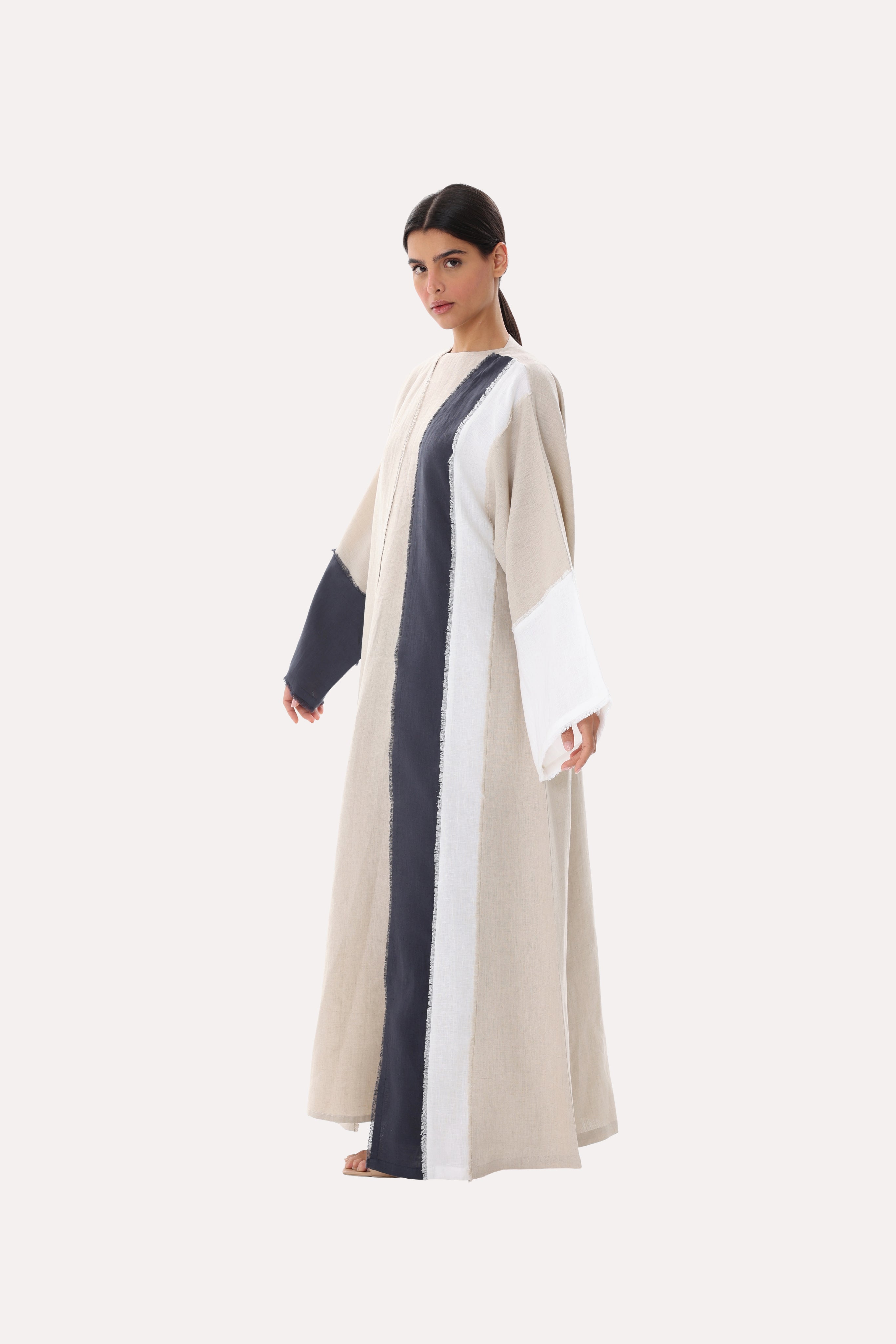Chic Linen Abaya