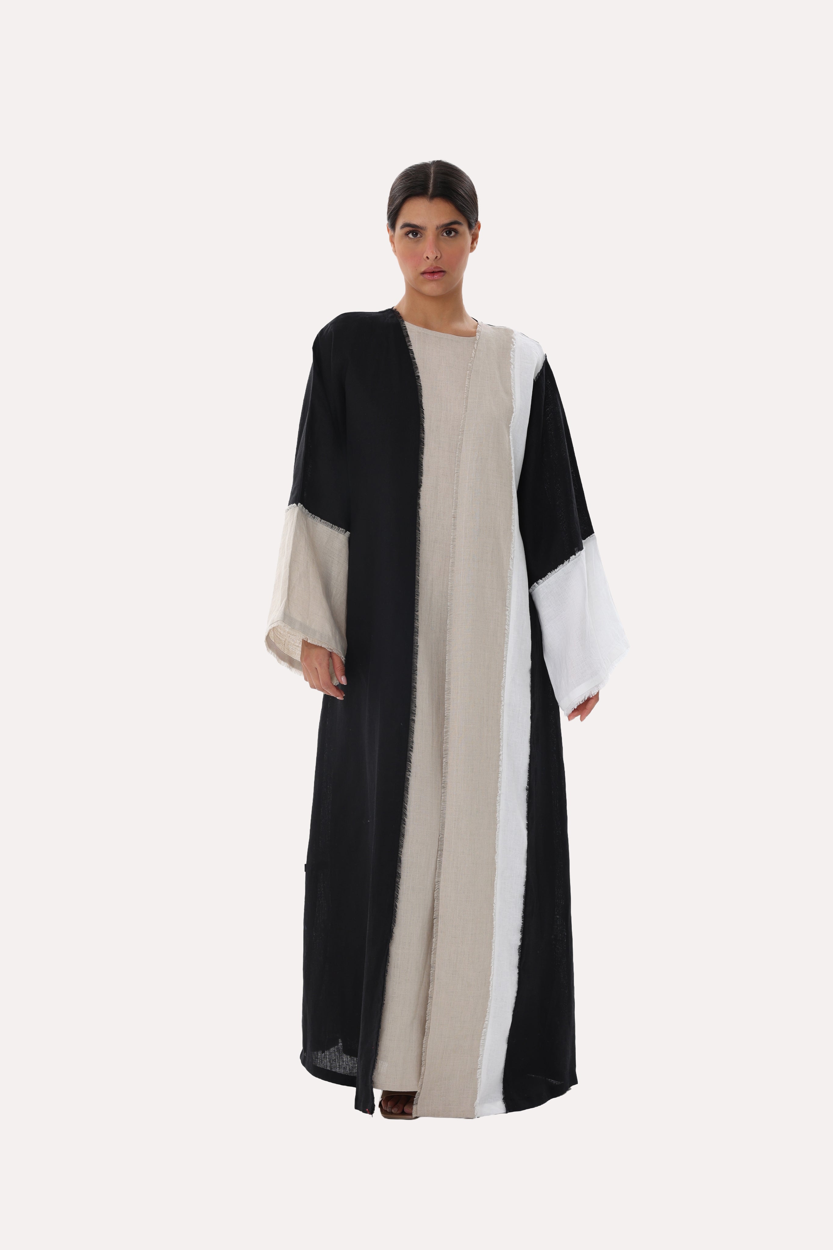 Chic Linen Abaya