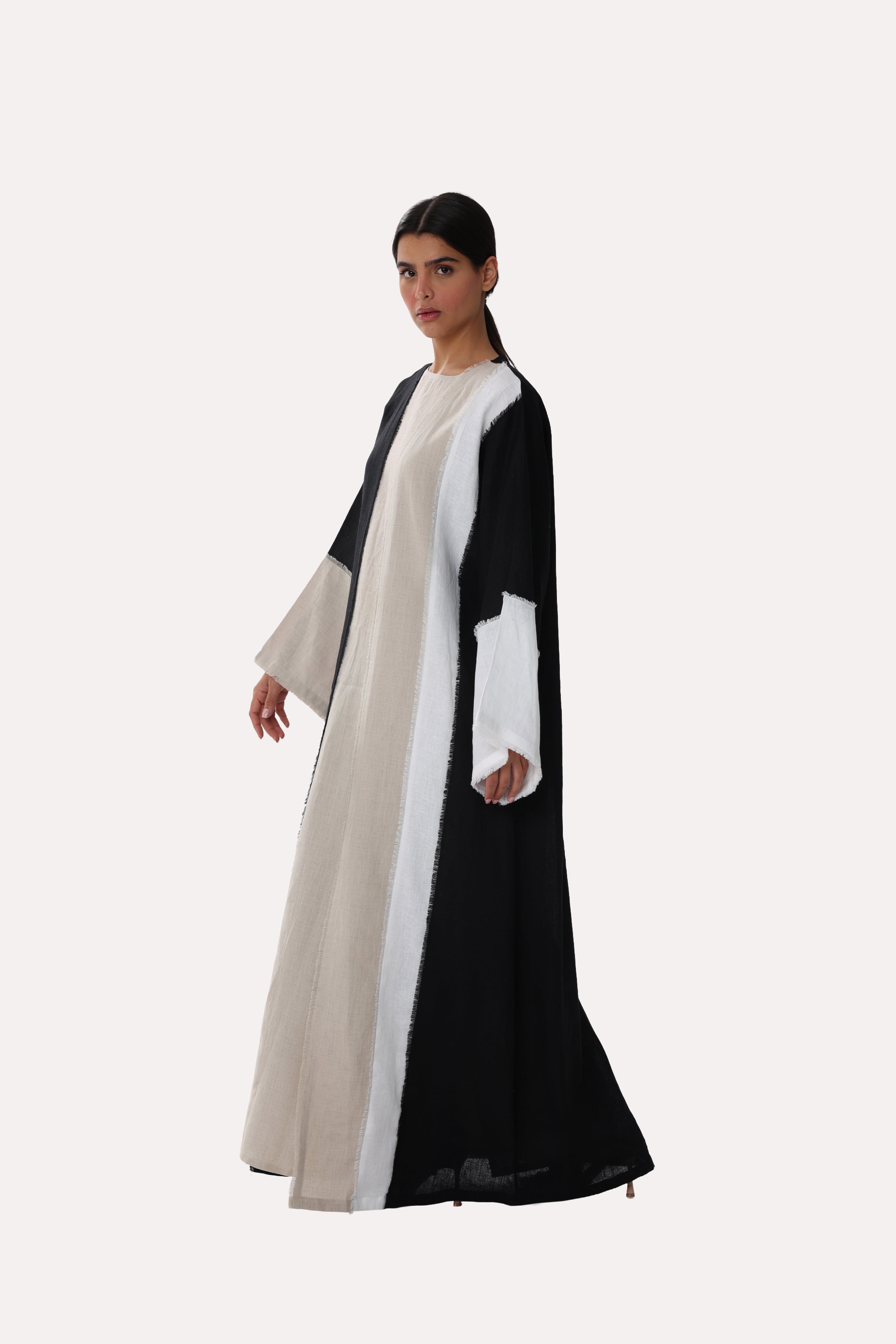 Chic Linen Abaya