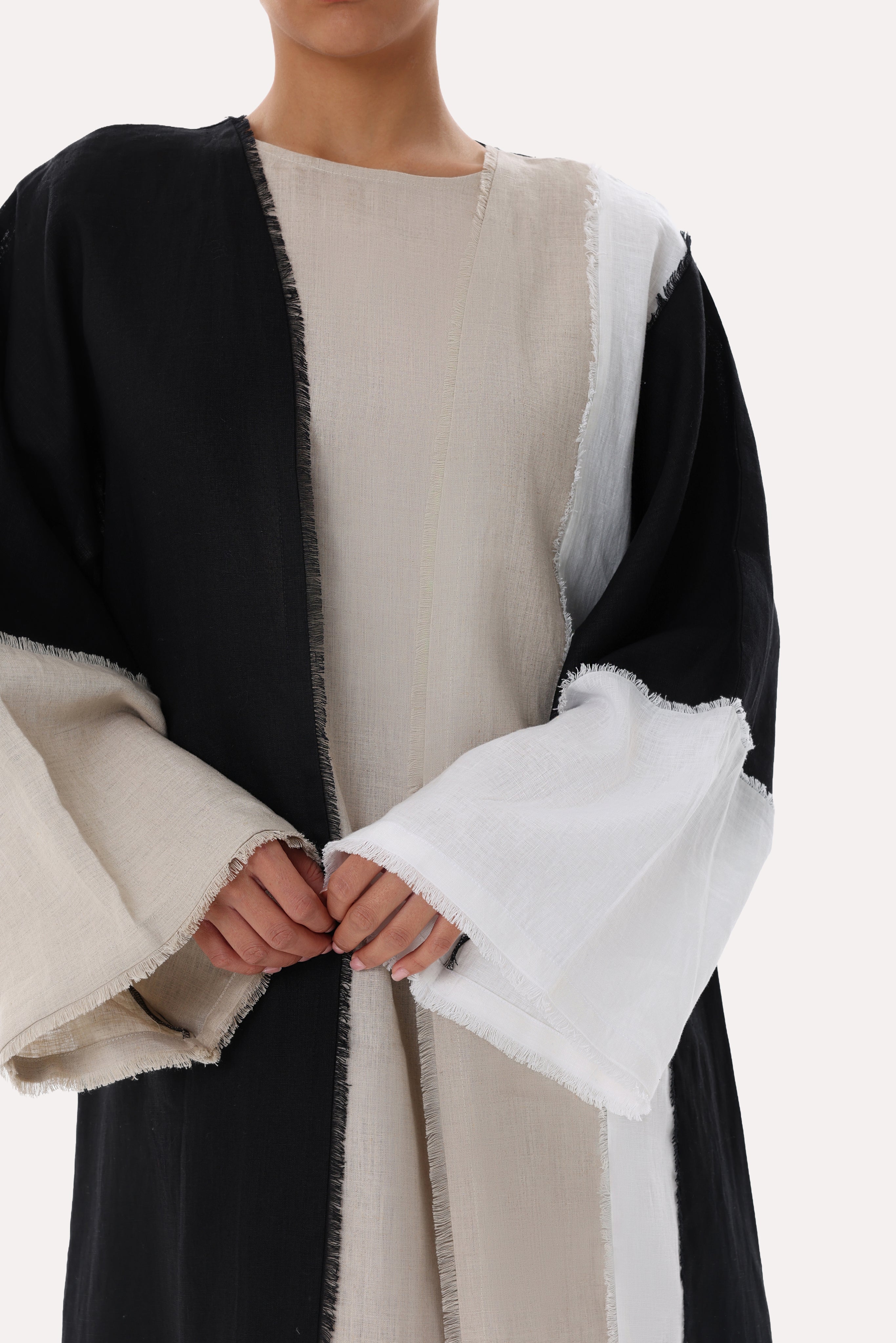 Chic Linen Abaya