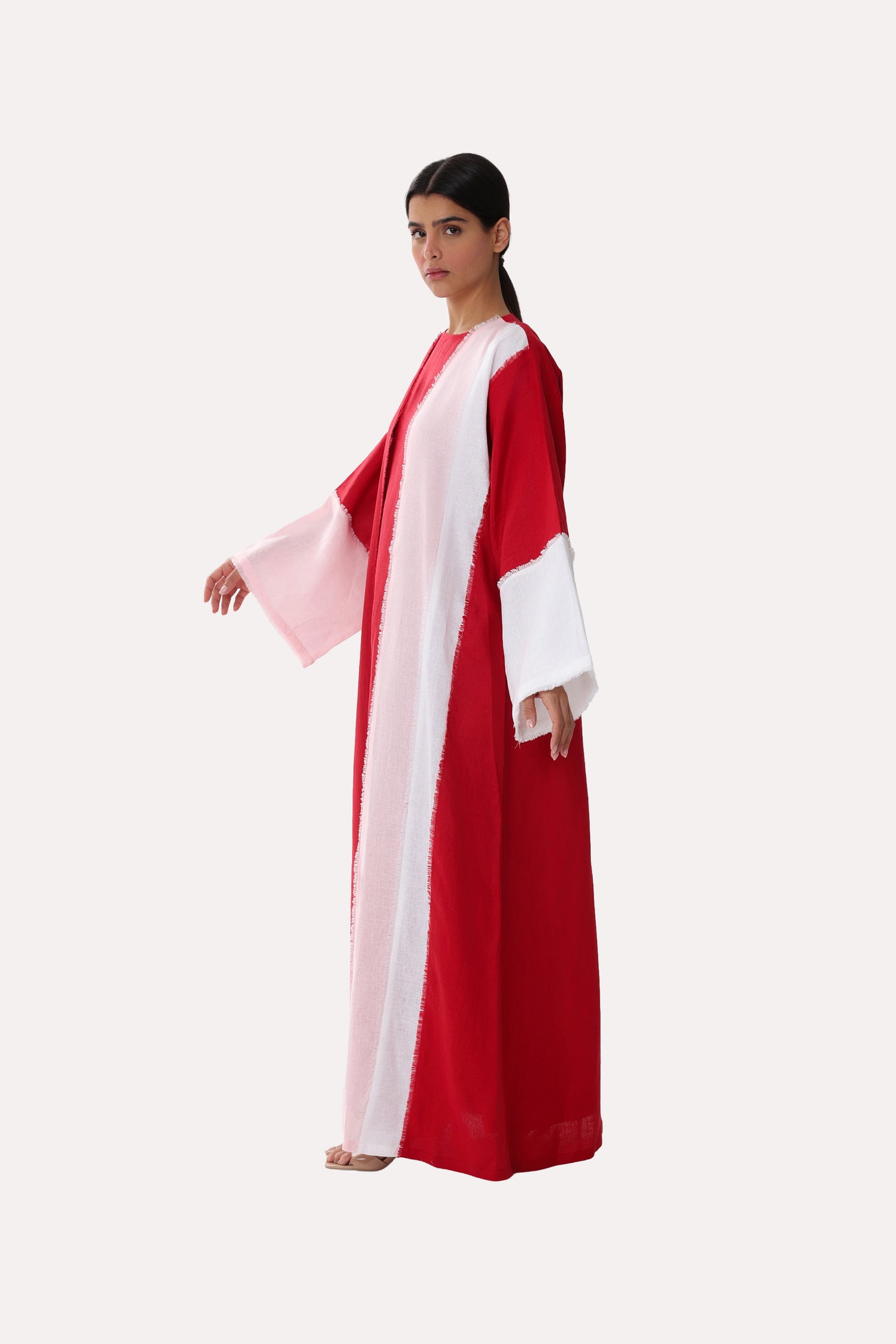 Chic Linen Abaya