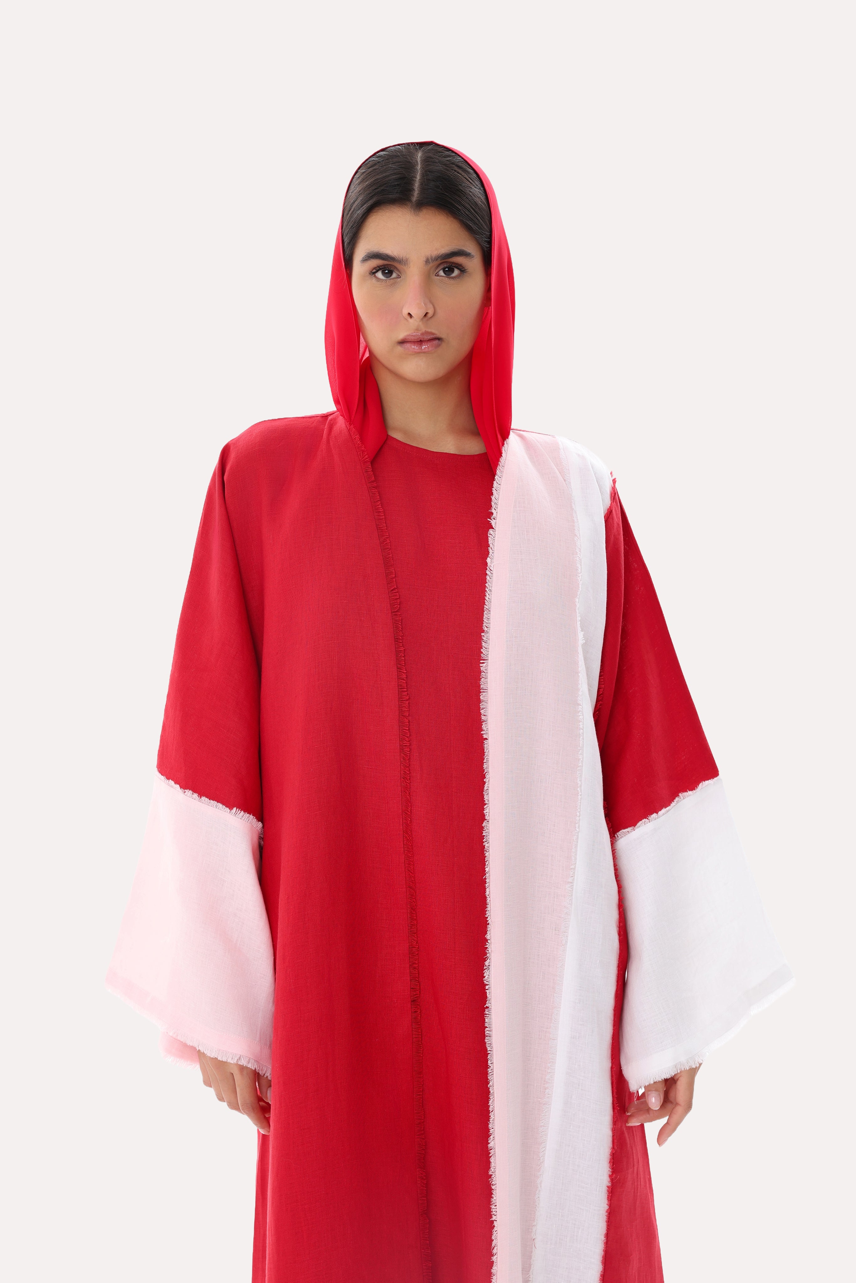Chic Linen Abaya