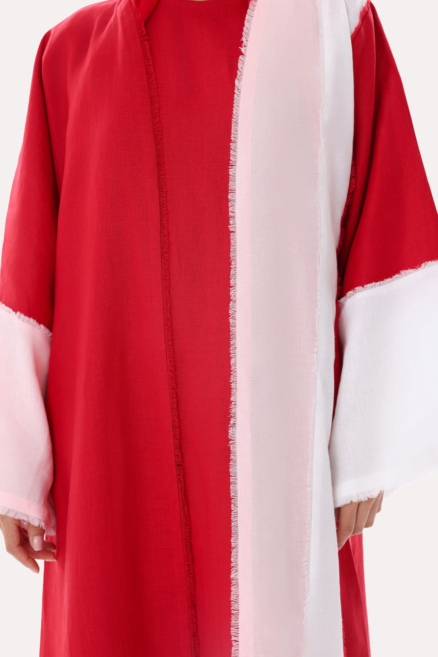 Chic Linen Abaya