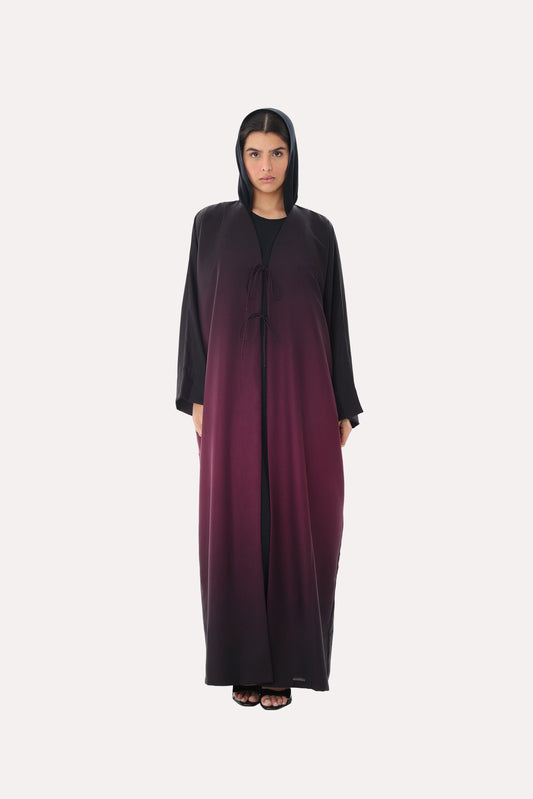 Classic Ombre Bisht Abaya