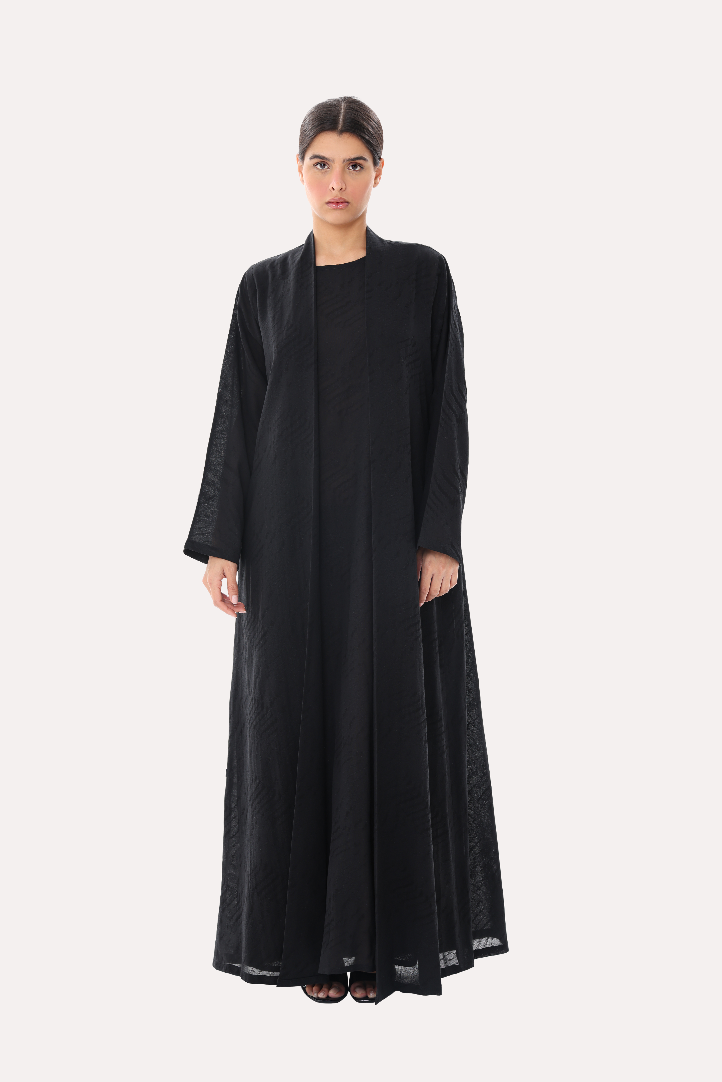 GeoLuxe Linen Abaya