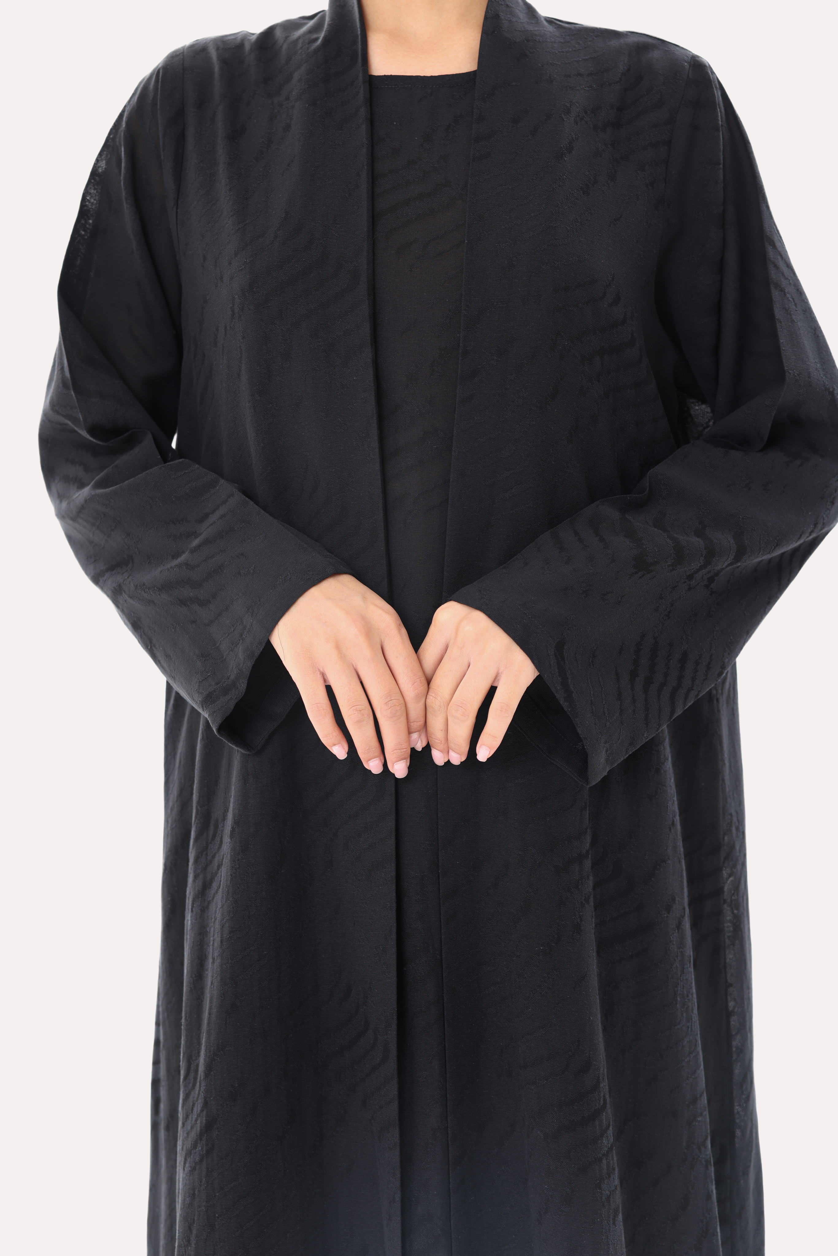 GeoLuxe Linen Abaya