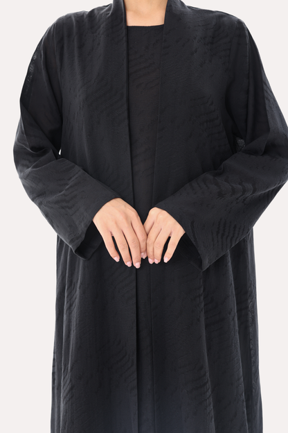 GeoLuxe Linen Abaya