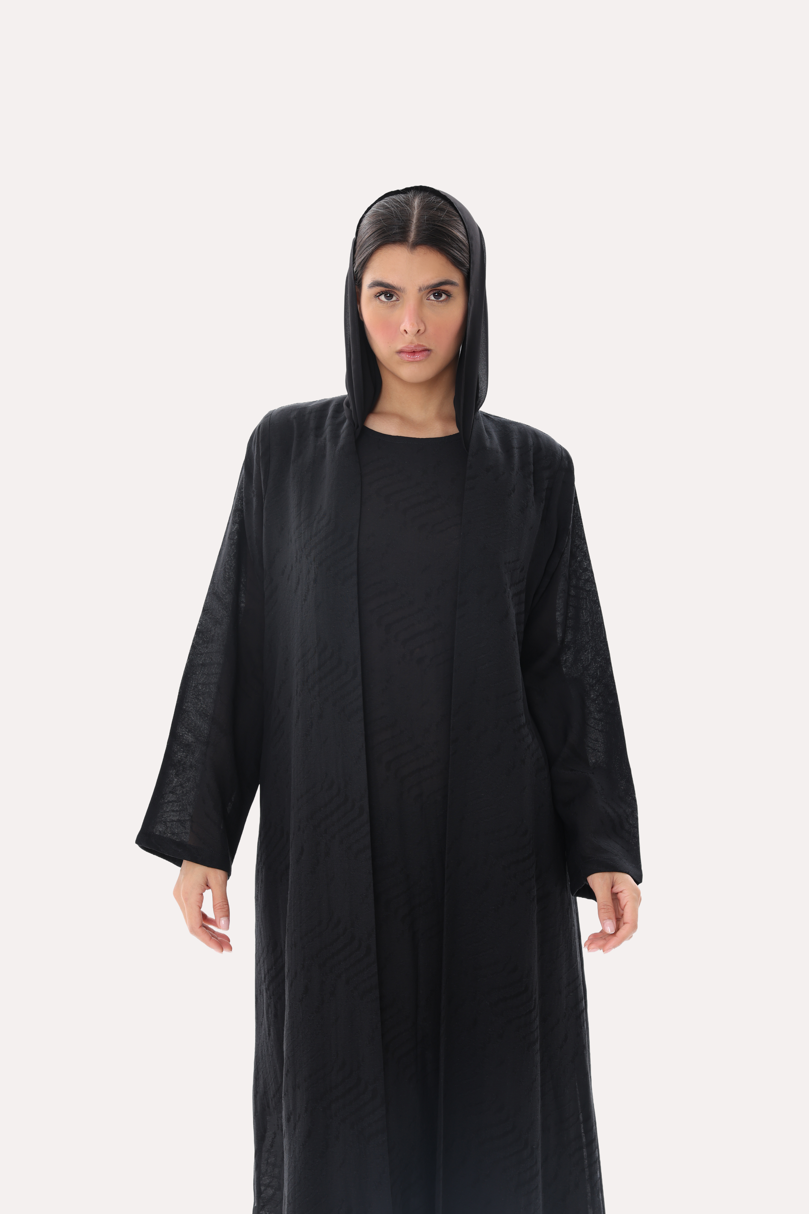 GeoLuxe Linen Abaya