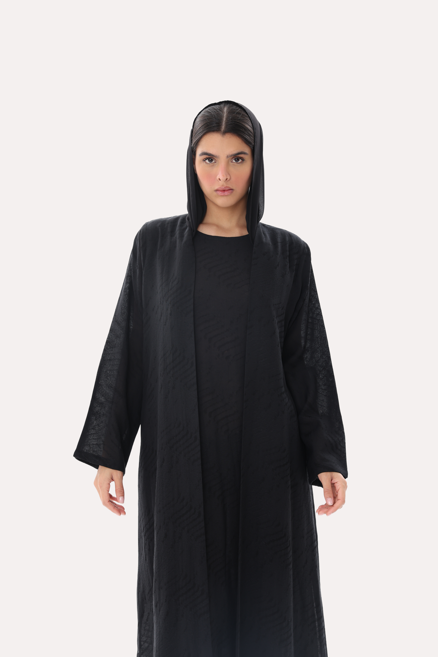 GeoLuxe Linen Abaya