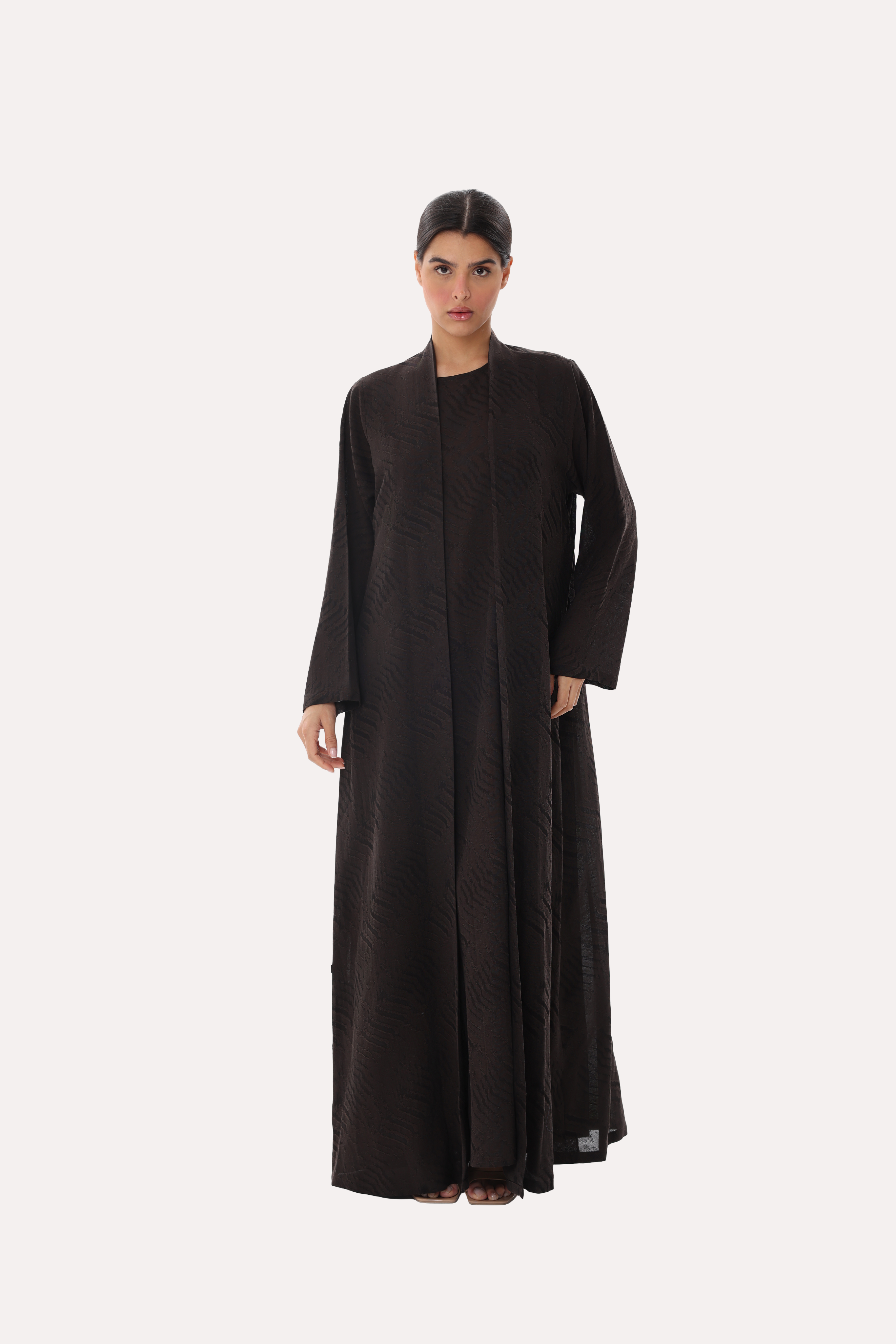 GeoLuxe Linen Abaya