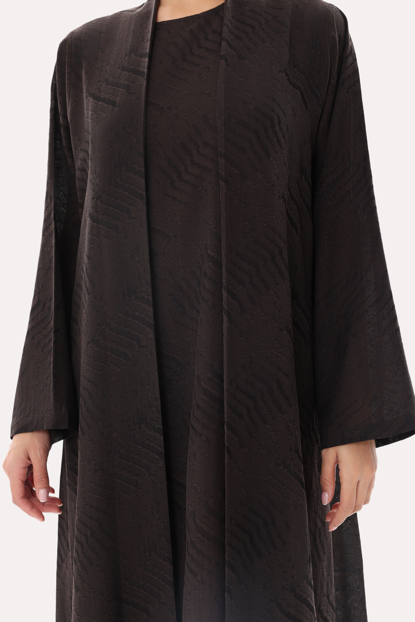 GeoLuxe Linen Abaya