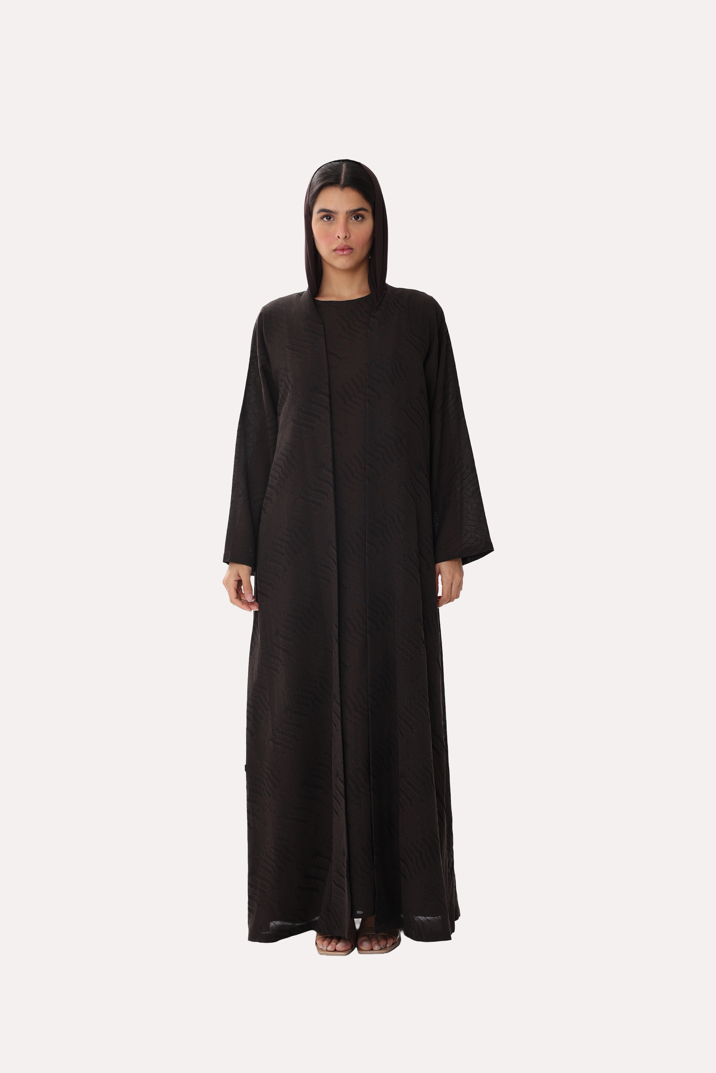 GeoLuxe Linen Abaya