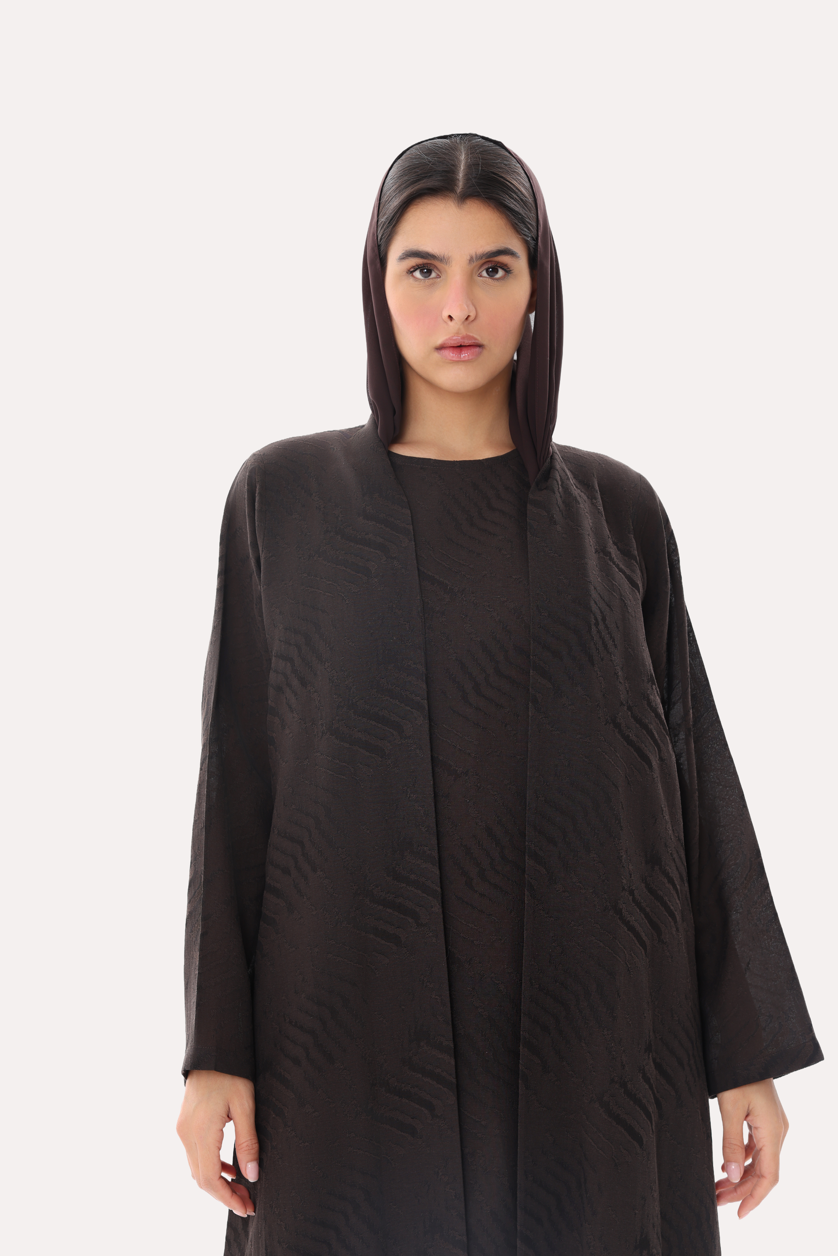 GeoLuxe Linen Abaya