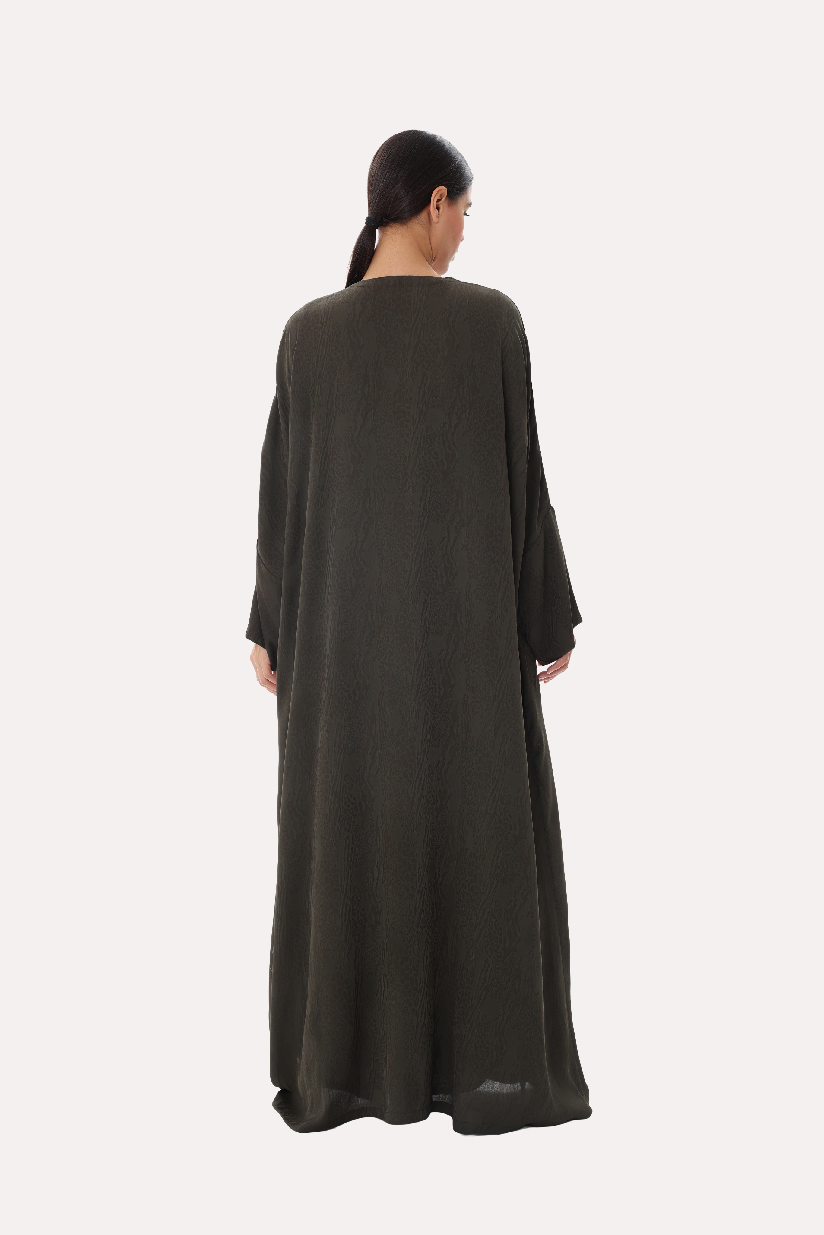 GeoLuxe Linen Abaya