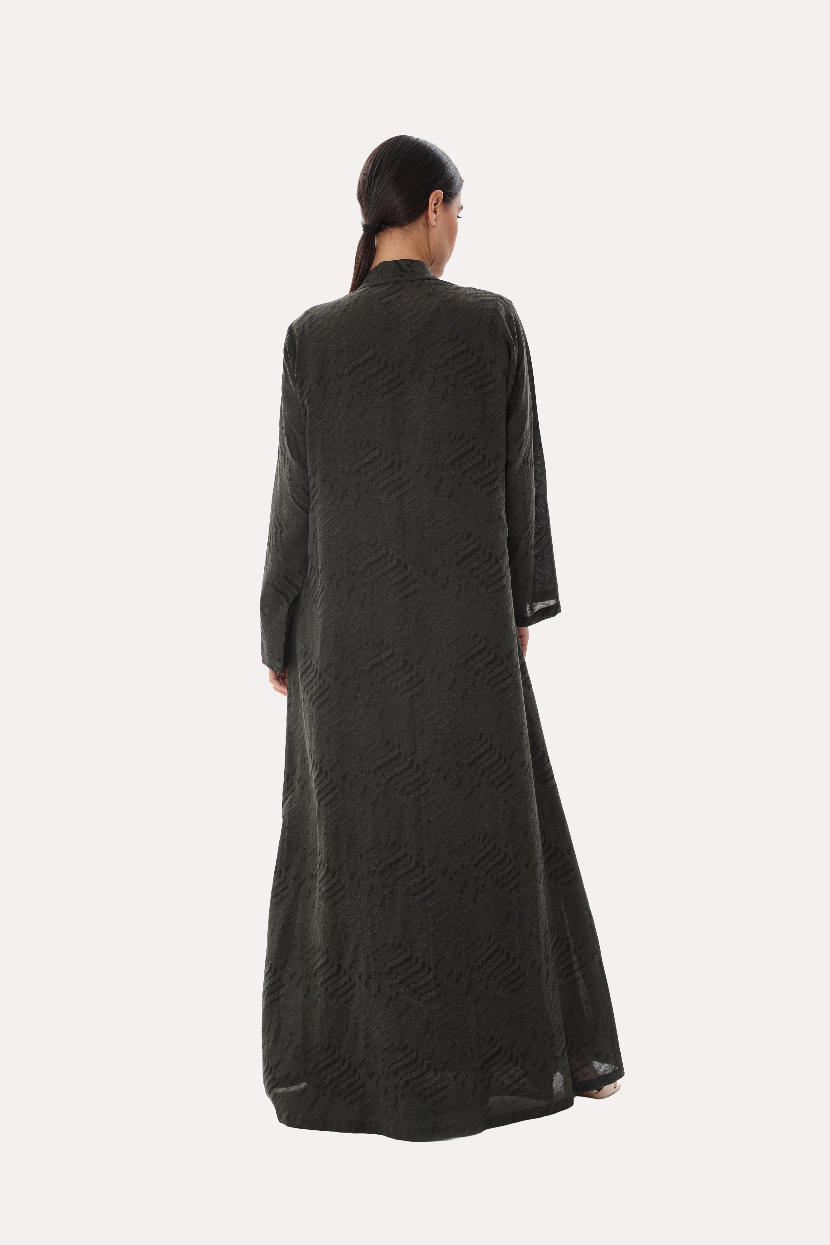 GeoLuxe Linen Abaya