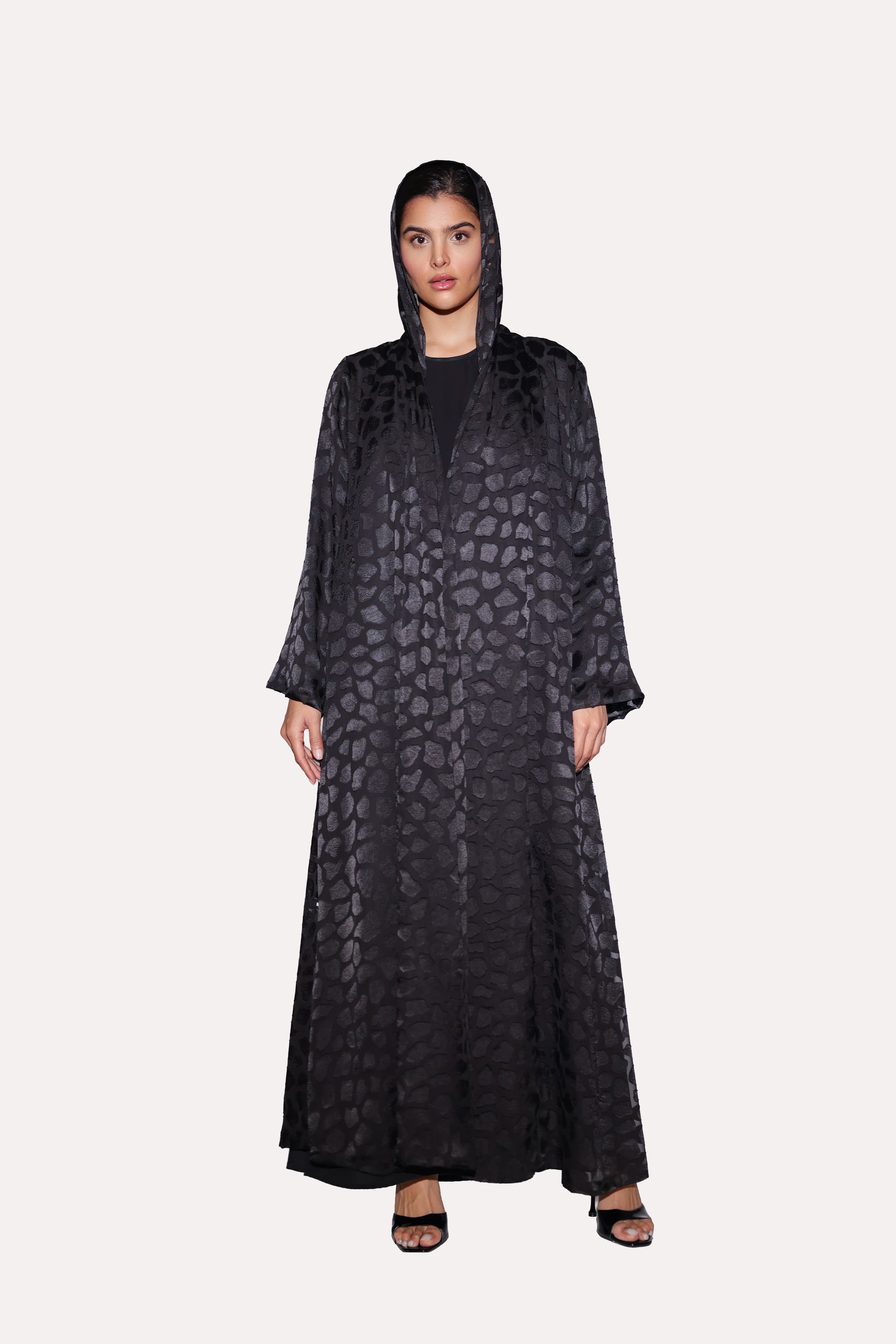 Leopard Dot Abaya