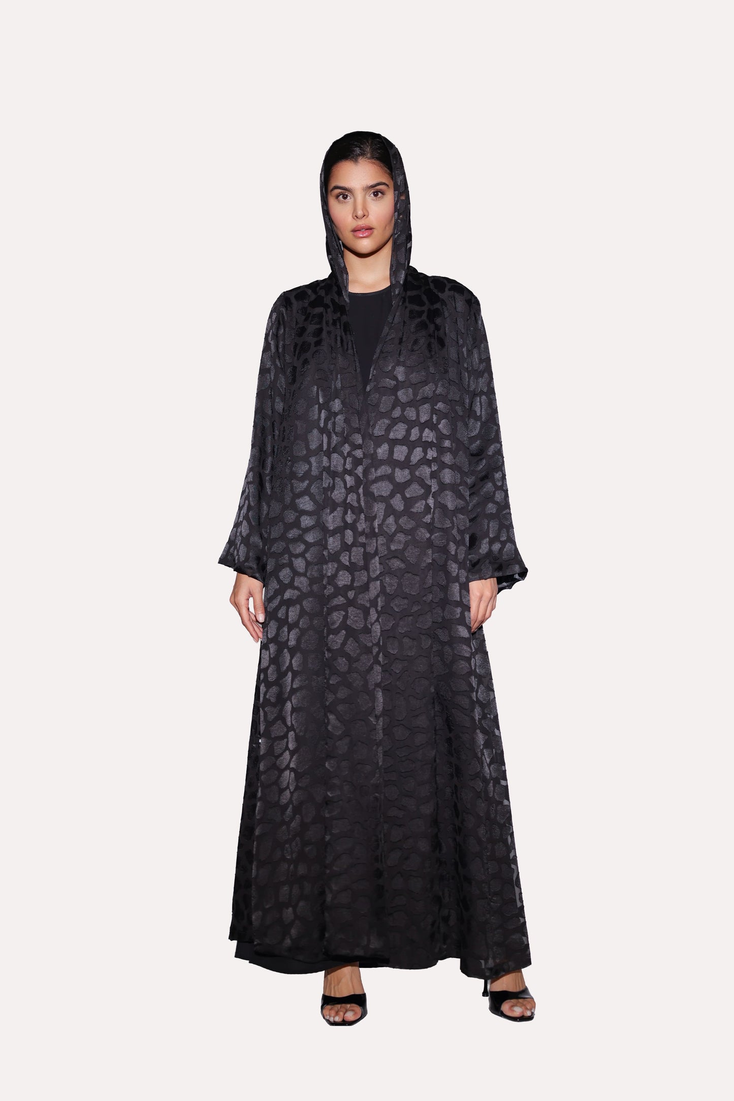 Leopard Dot Abaya