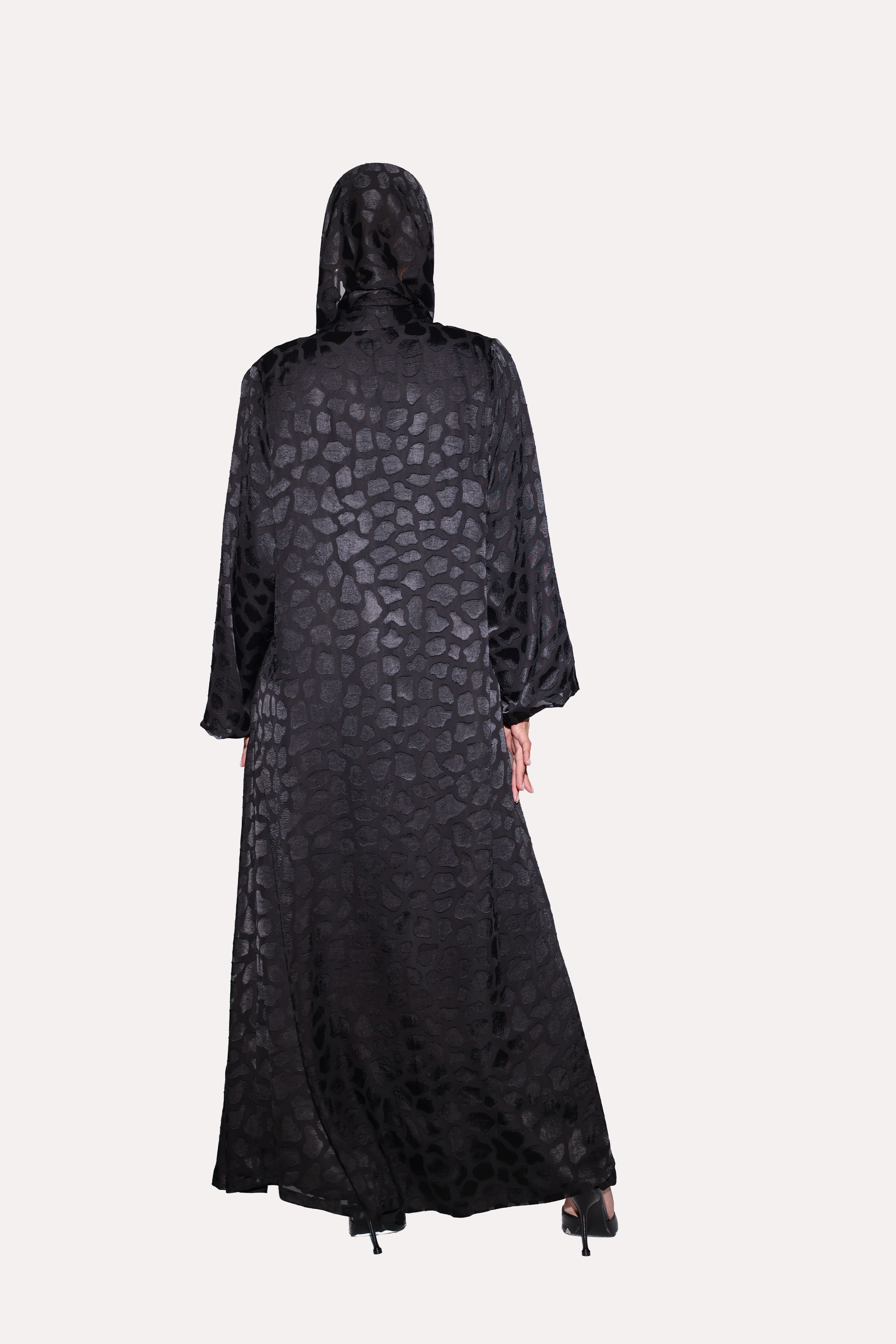Leopard Dot Abaya