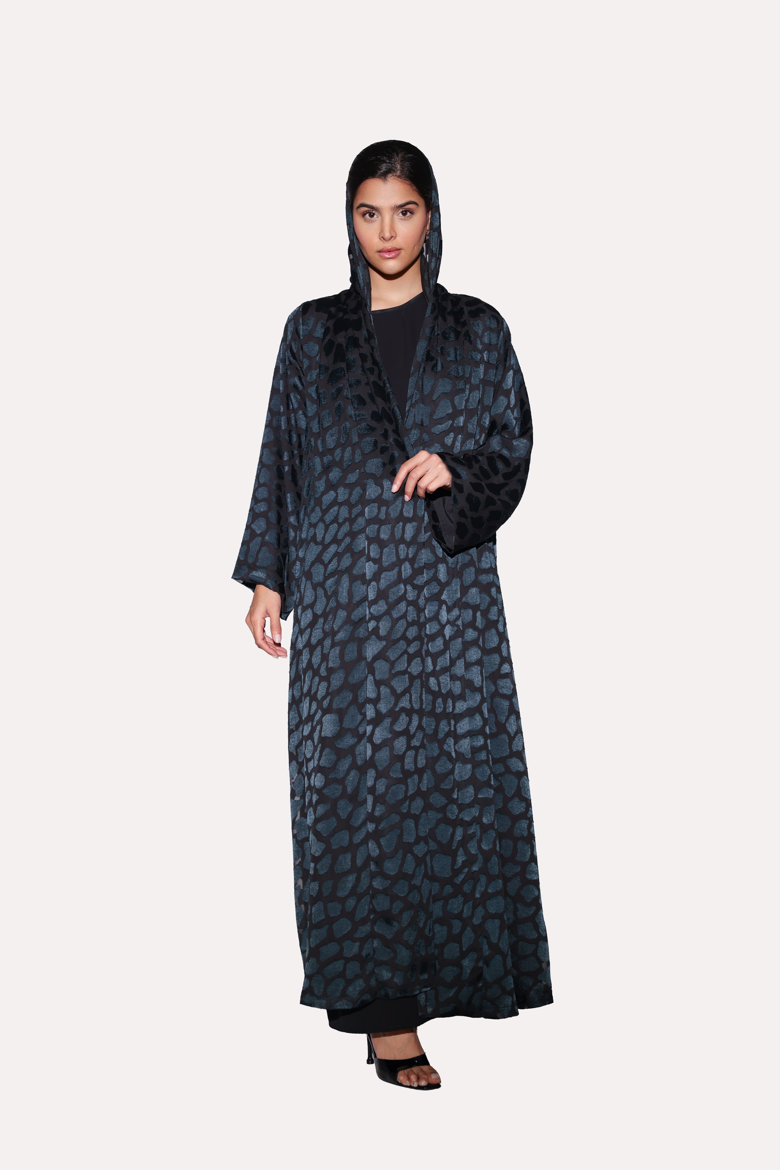 Leopard Dot Abaya