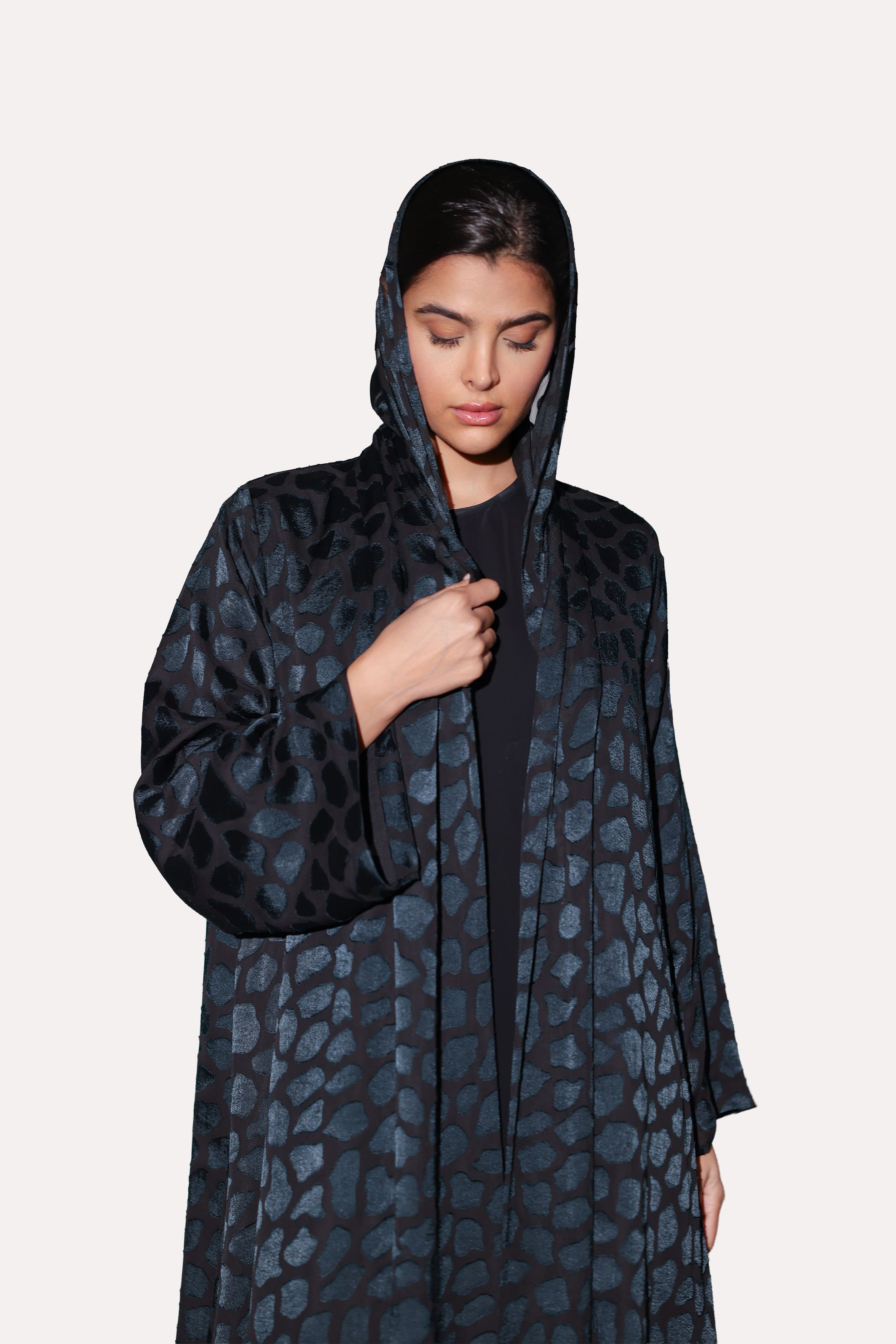 Leopard Dot Abaya
