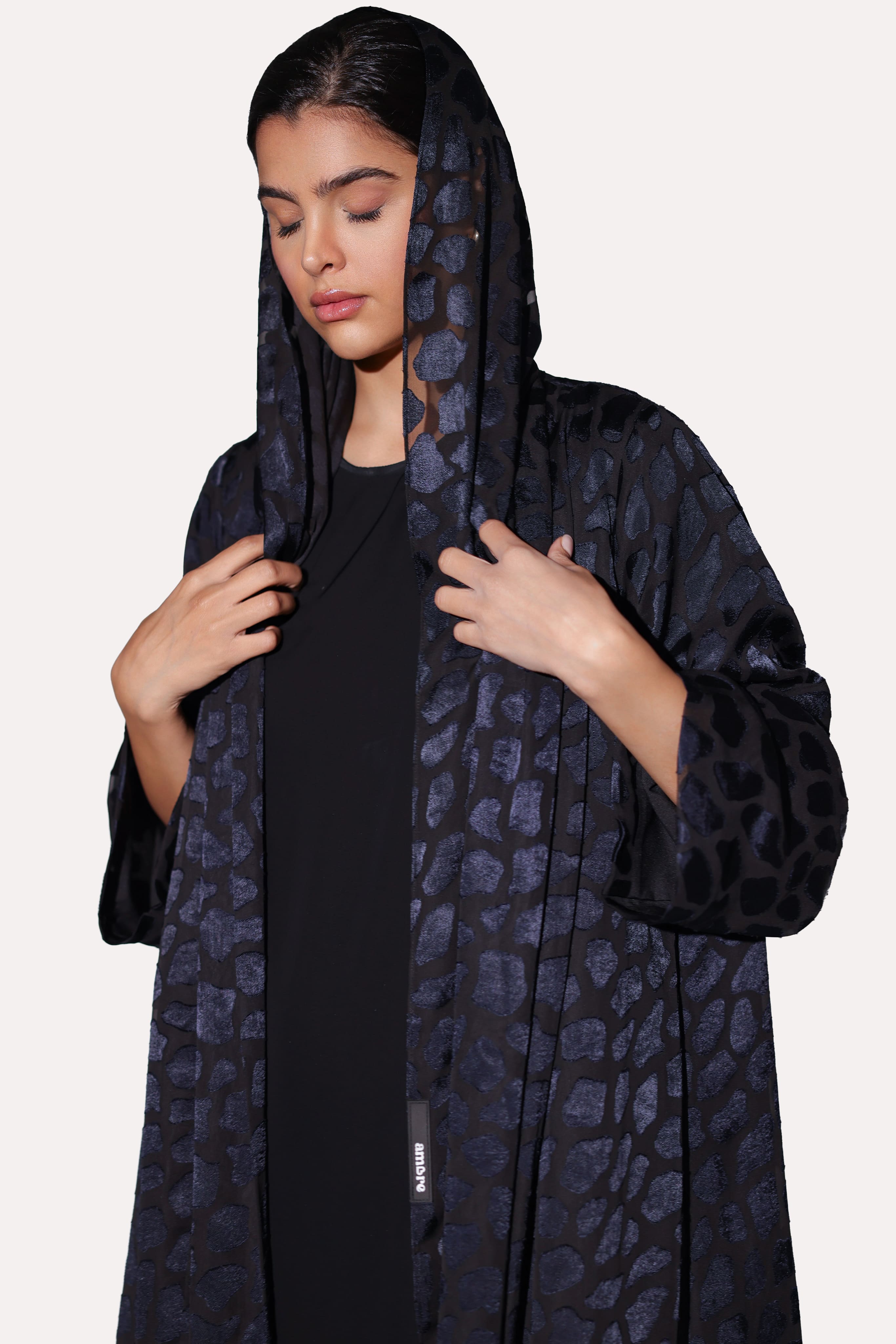 Leopard Dot Abaya