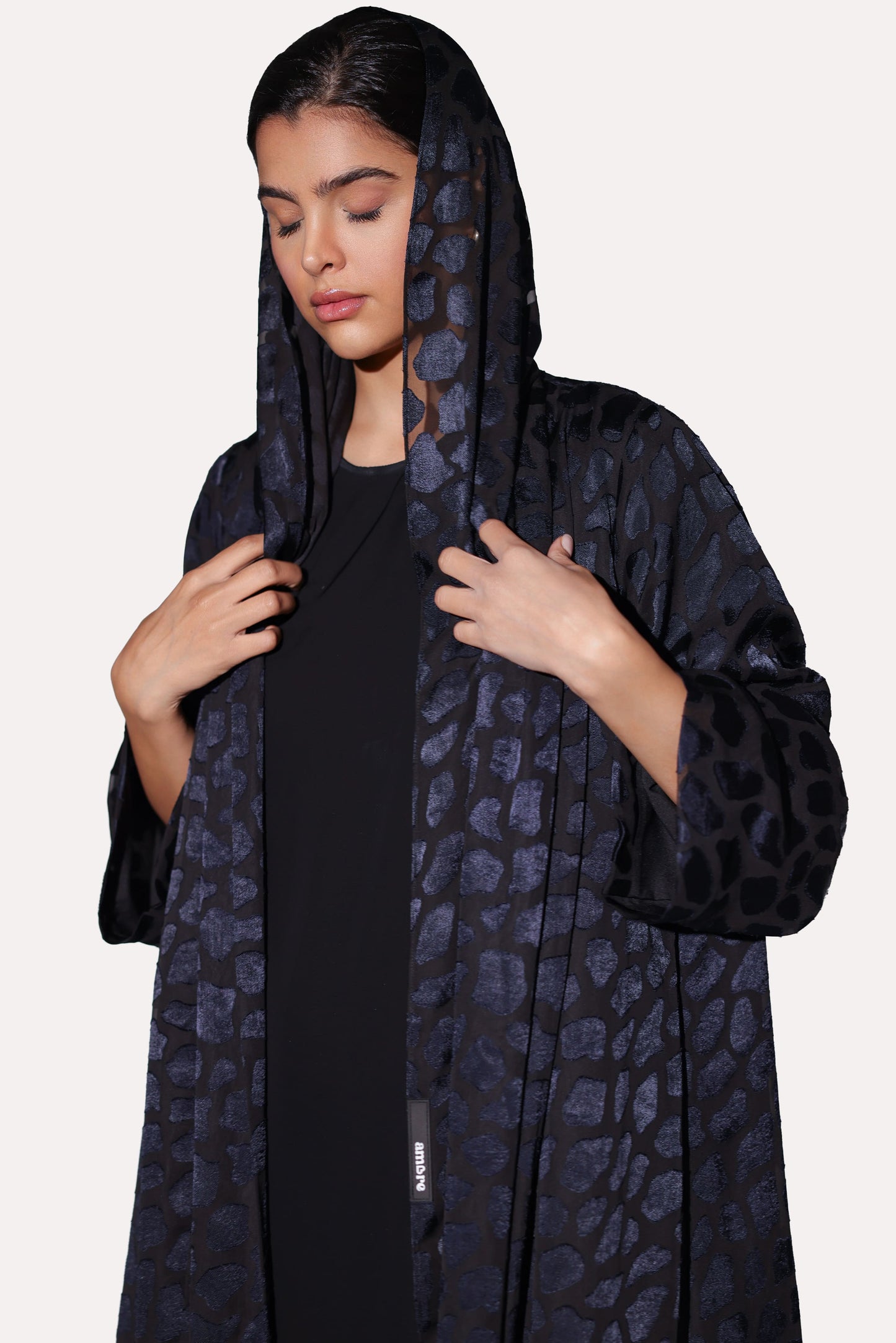 Leopard Dot Abaya