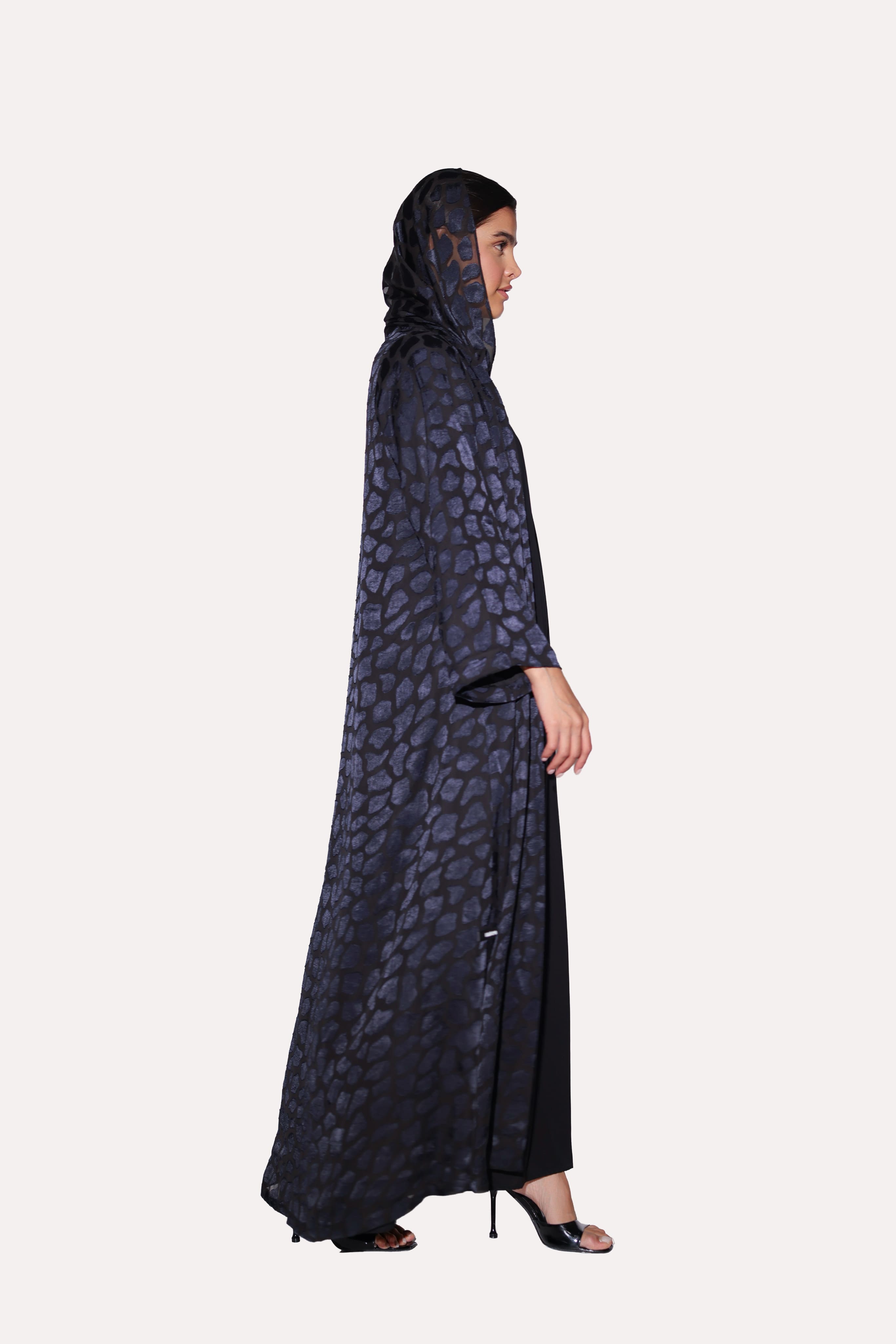Leopard Dot Abaya