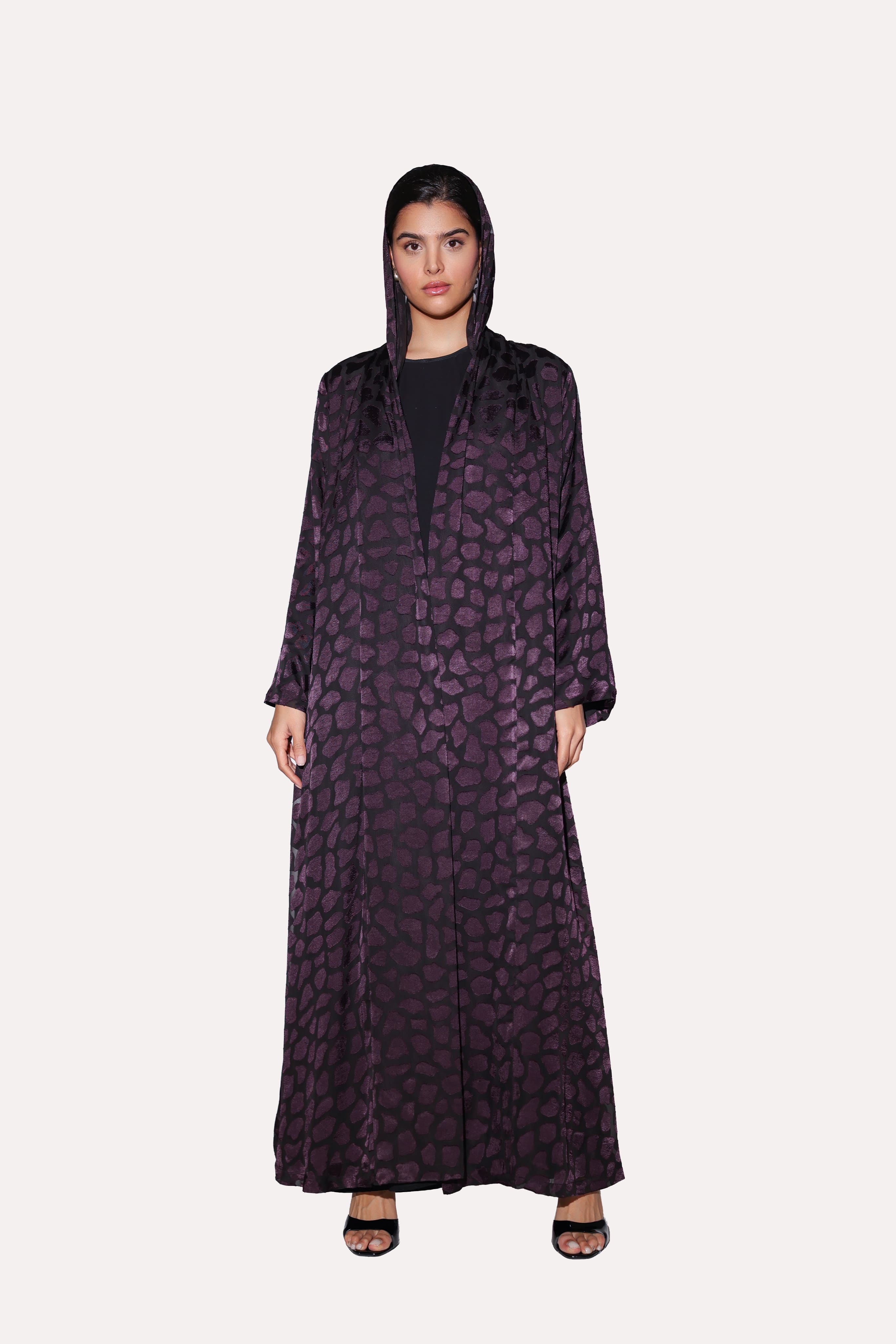 Leopard Dot Abaya