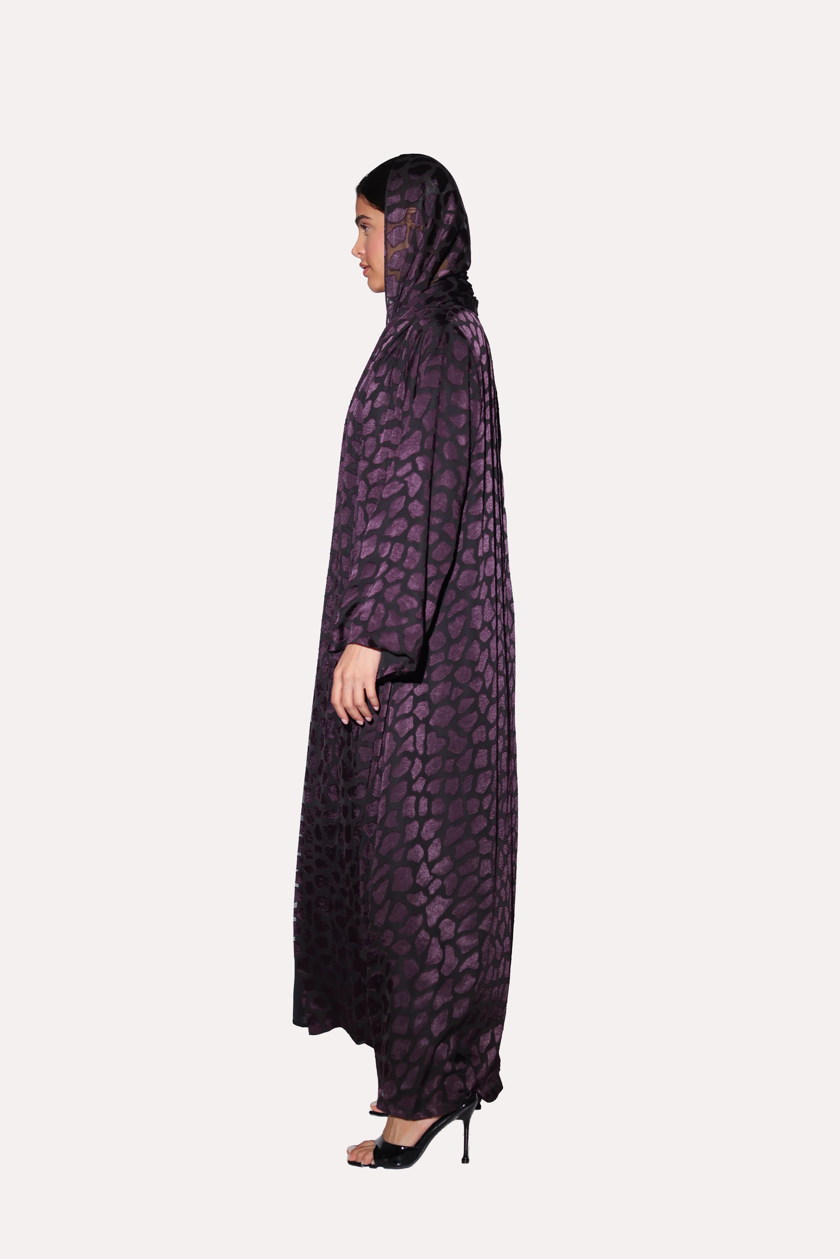Leopard Dot Abaya