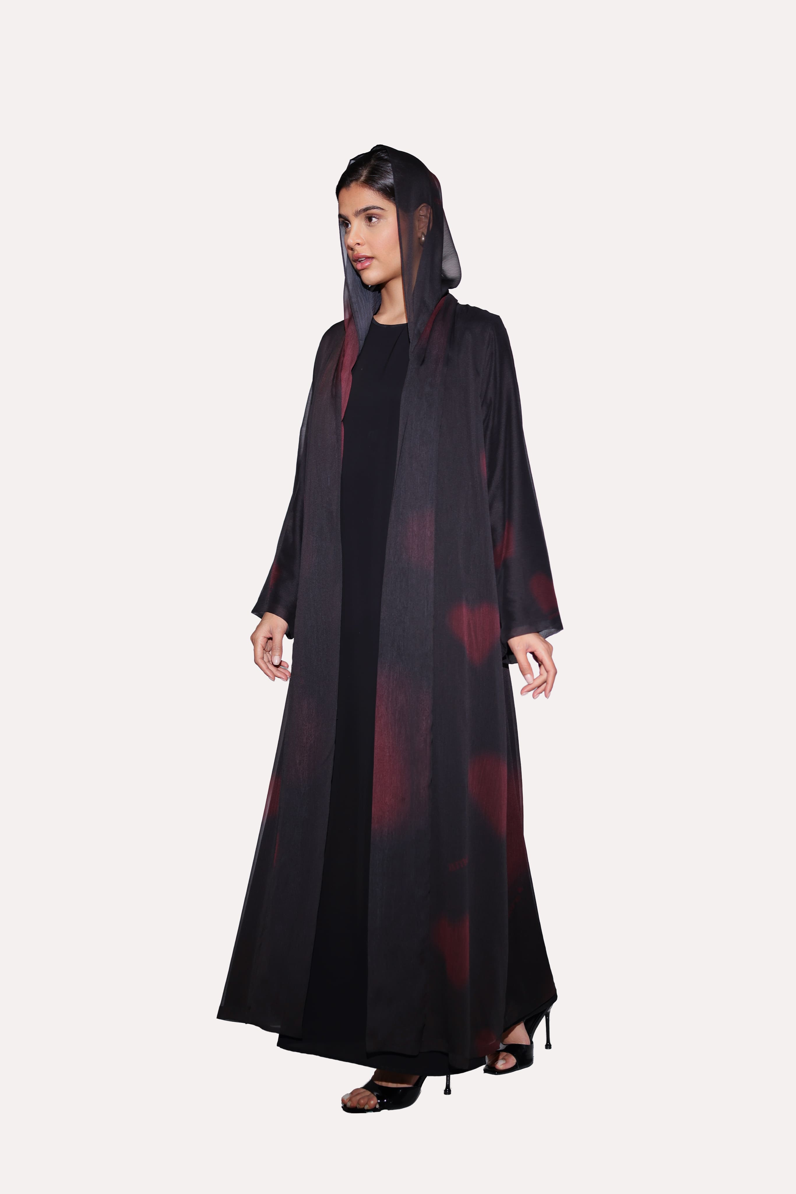 Midnight Heart Abaya