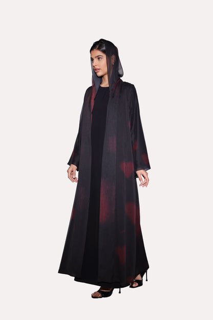 Midnight Heart Abaya