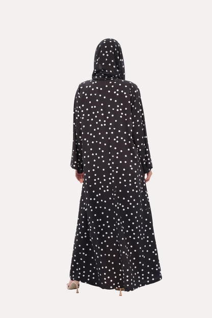 Mini Polka Dot Abaya
