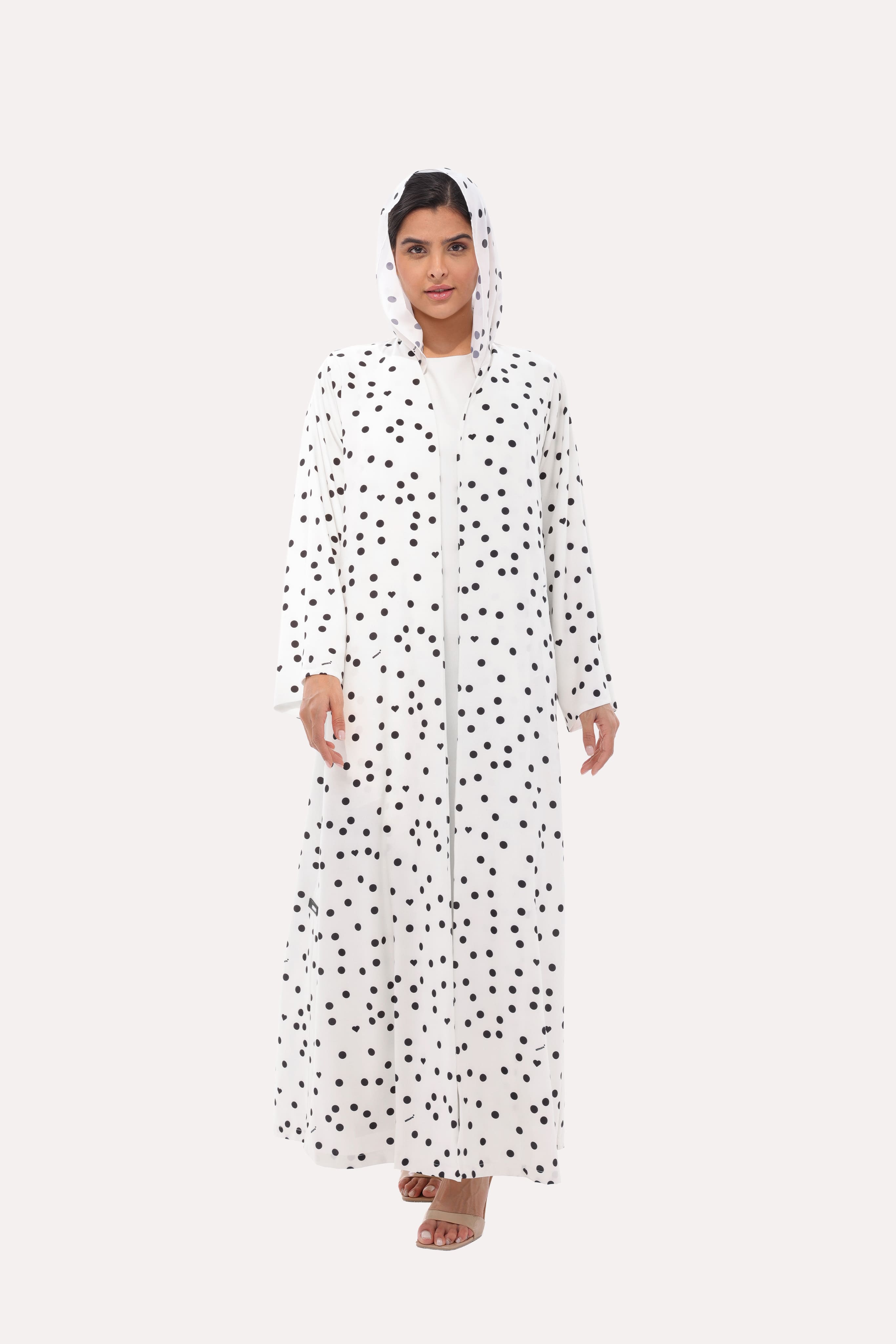 Mini Polka Dot Abaya