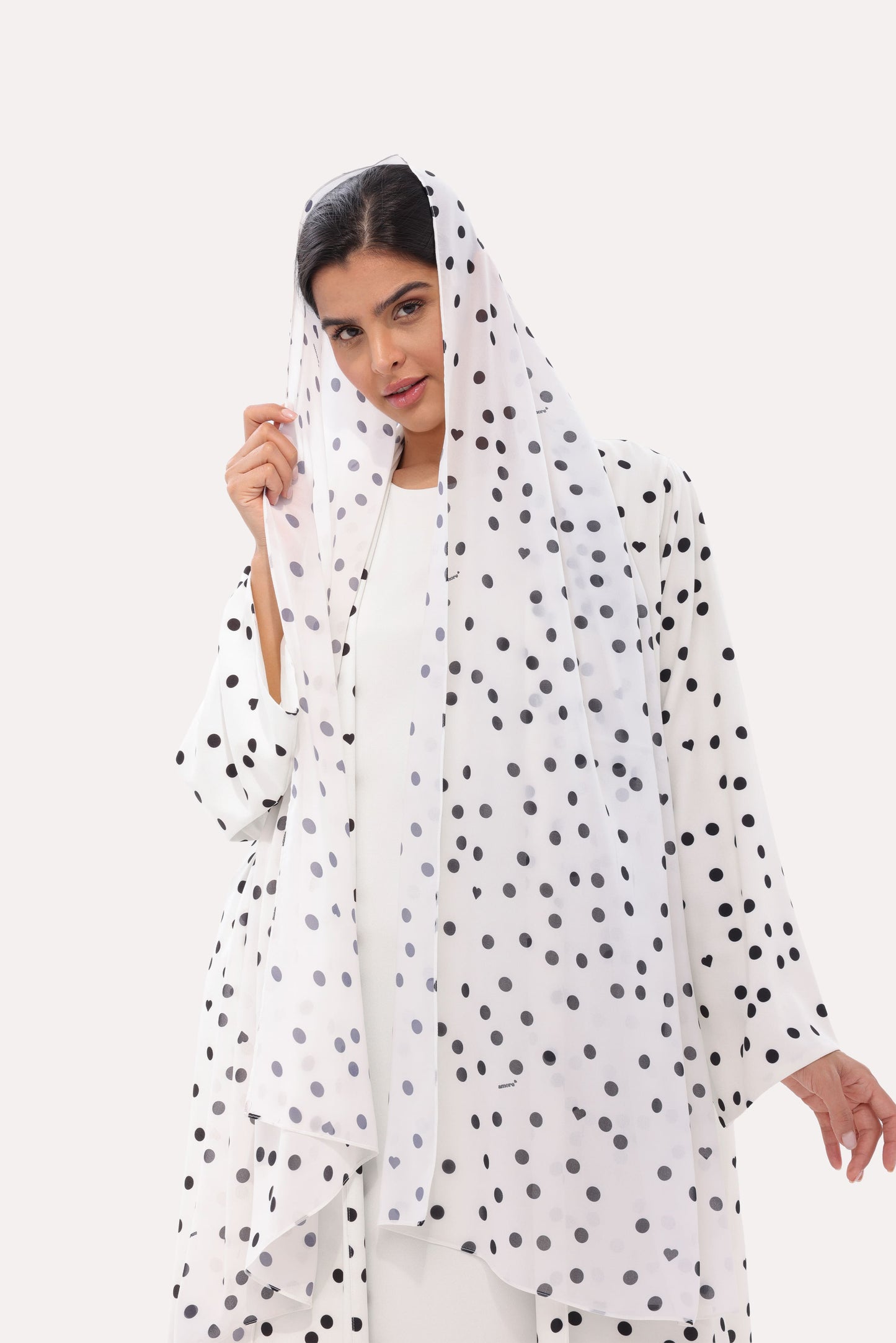 Mini Polka Dot Abaya