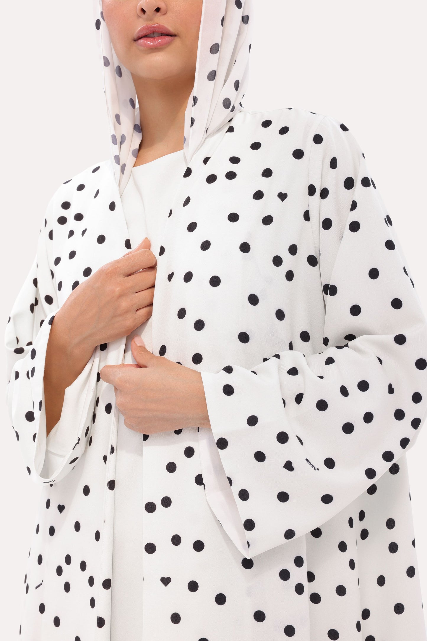 Mini Polka Dot Abaya