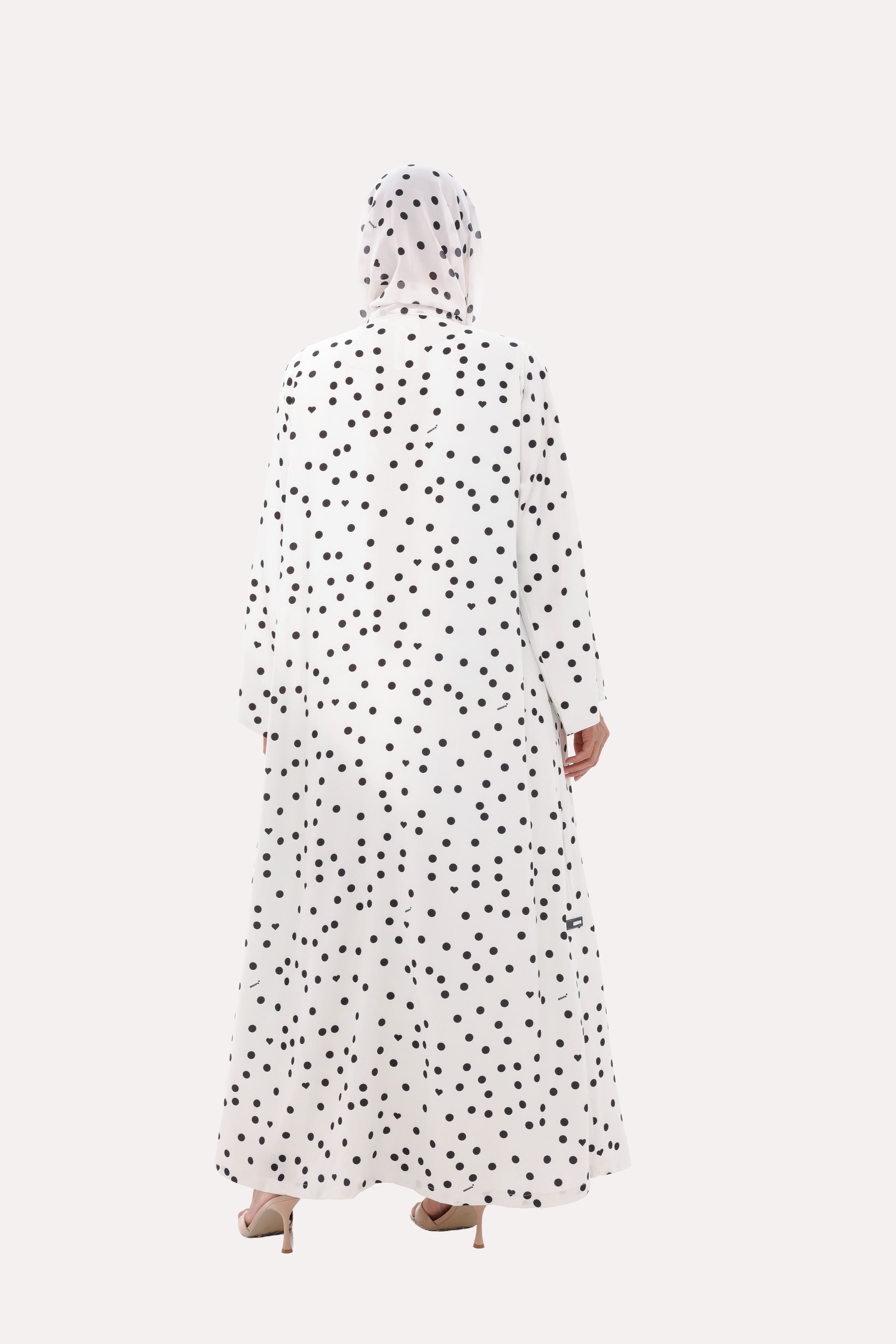 Mini Polka Dot Abaya